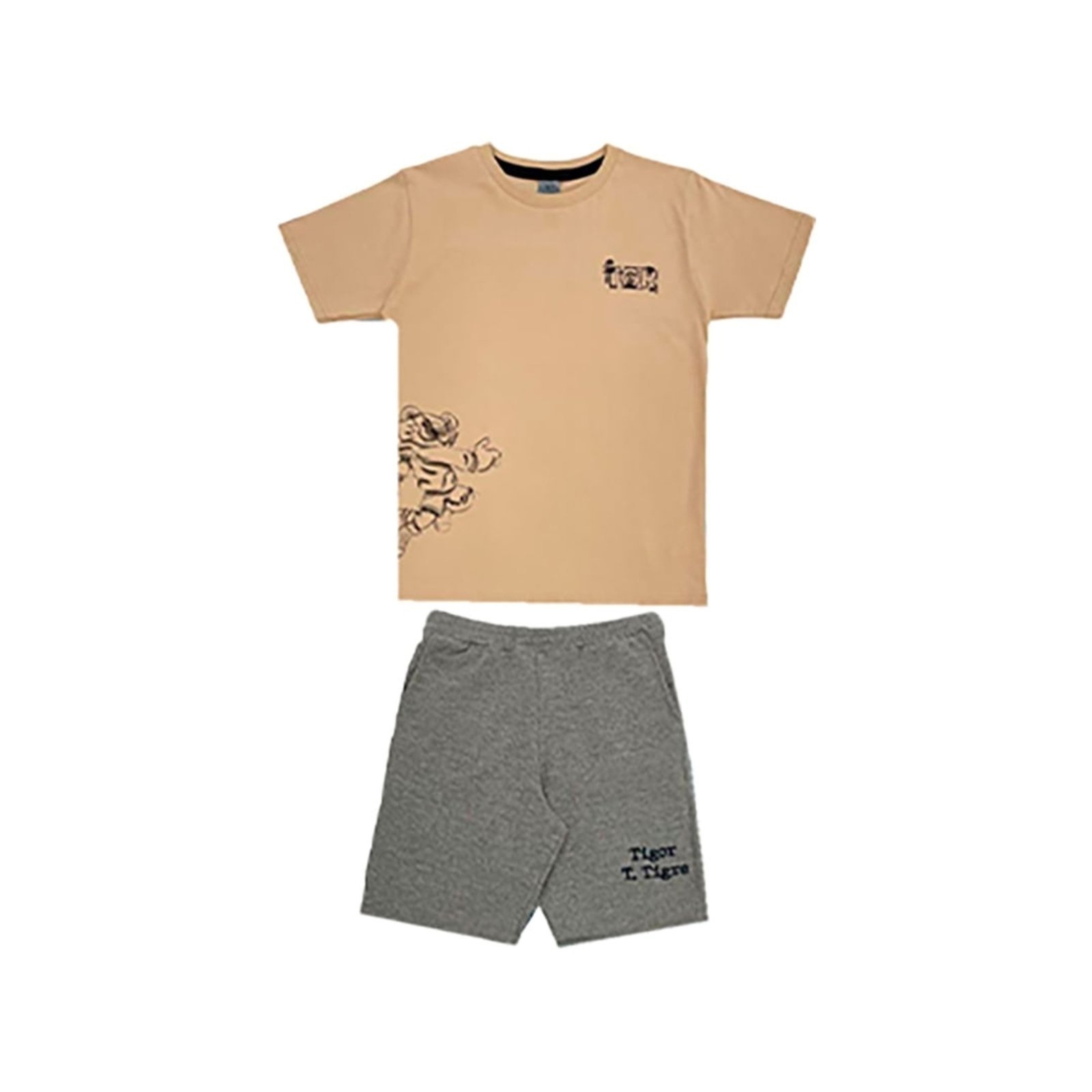 Infantil - Conjunto Curto Masculino Tigor T. Tigre