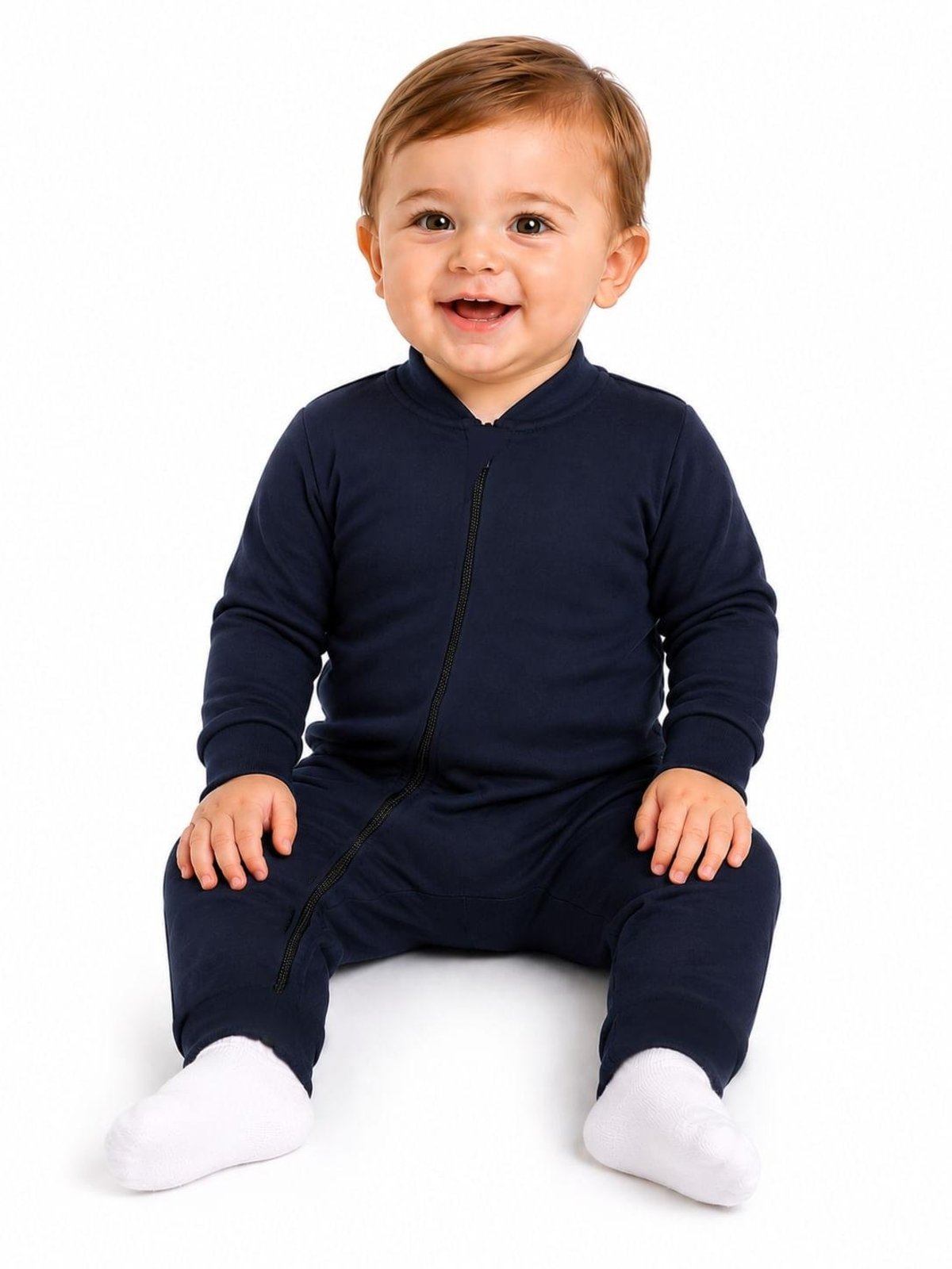 Infantil - Macacão Térmico Para - MARINHO