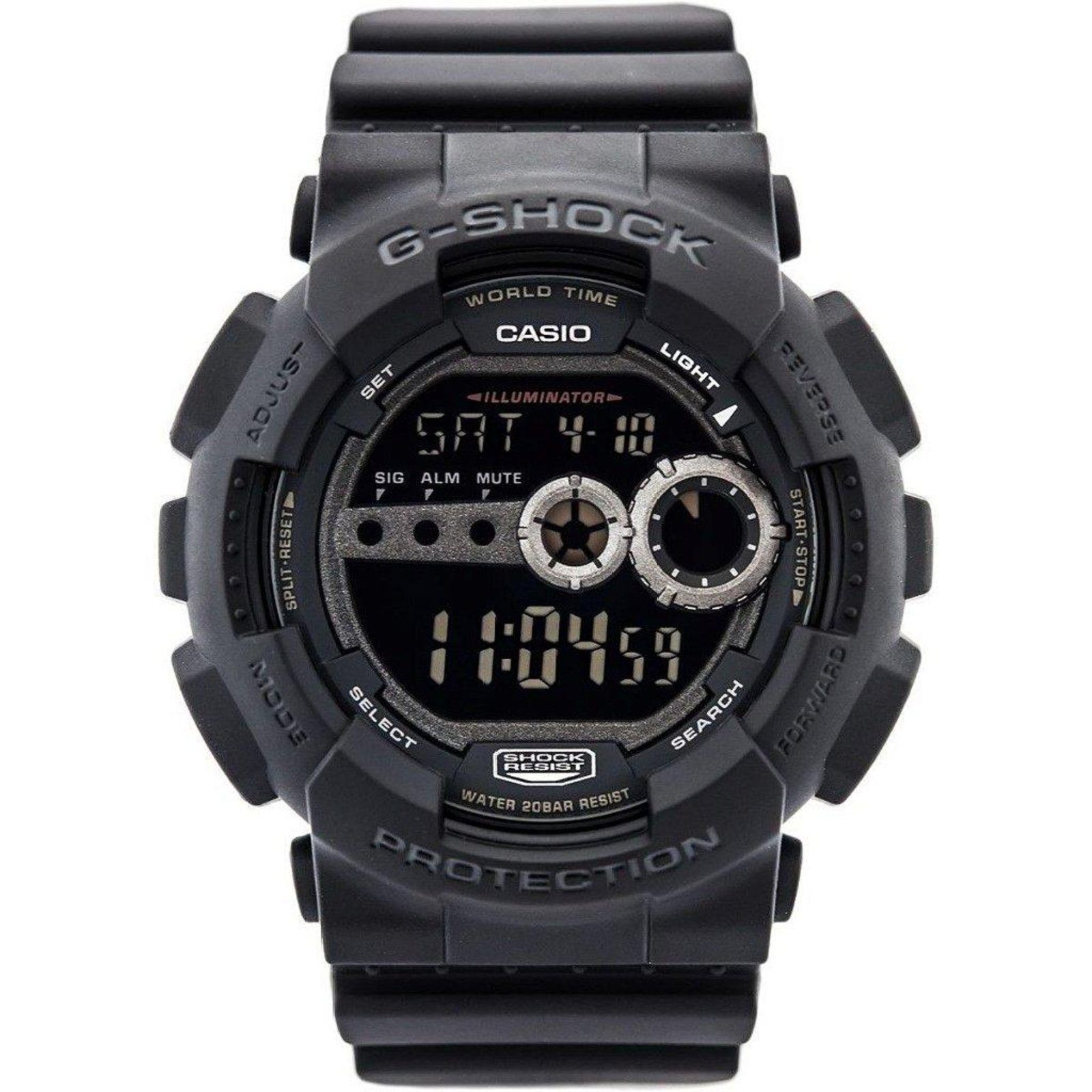 Relógio G-Shock GD-100-1BDR Preto