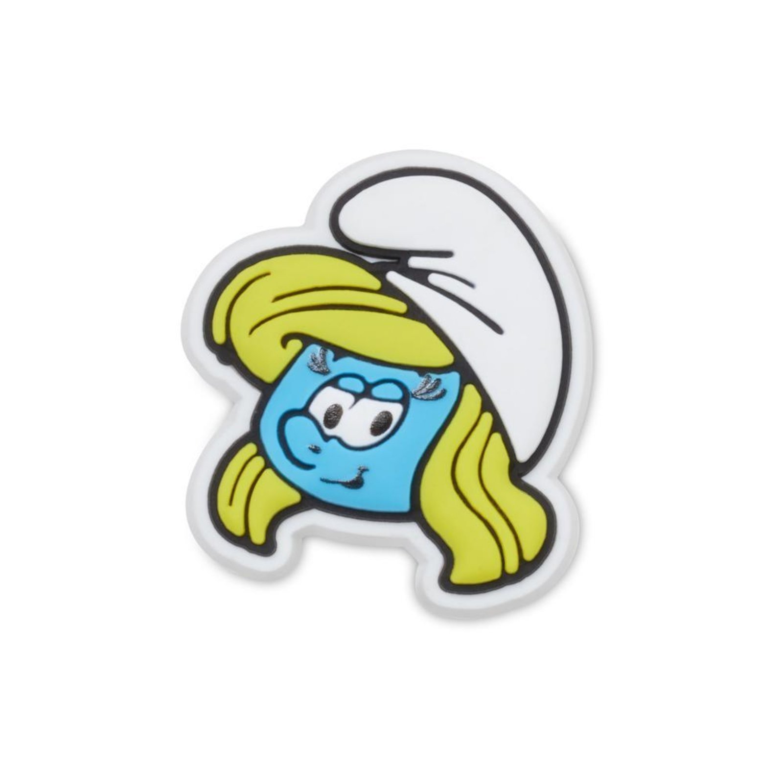Vista 2 Infantil - Jibbitz™ Smurfs Smurfette UNICO Crocs branco