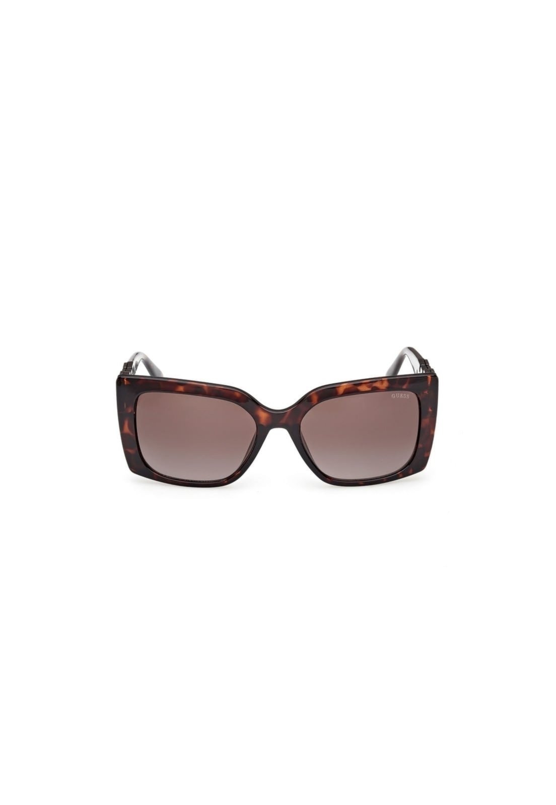 Vista 2 Óculos de Sol Guess Retangular Acetato Tartaruga marrom marrom