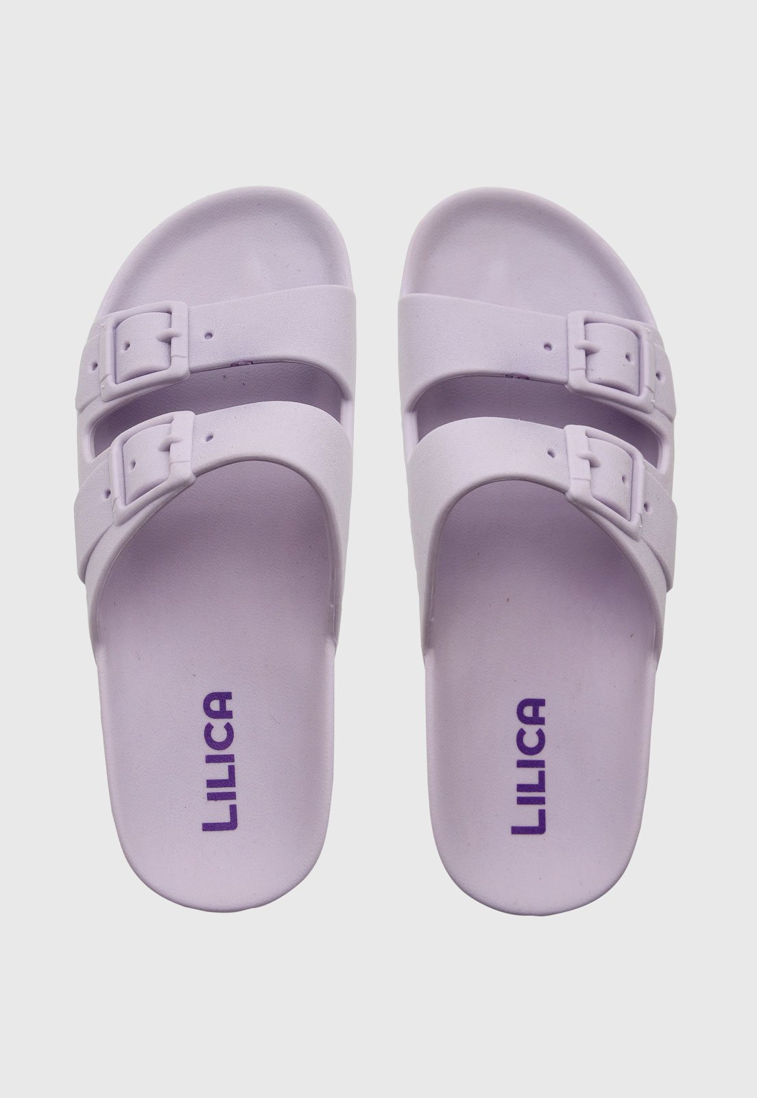 Infantil - Chinelo Lilica Ripilica Tiras Fivela Lilás