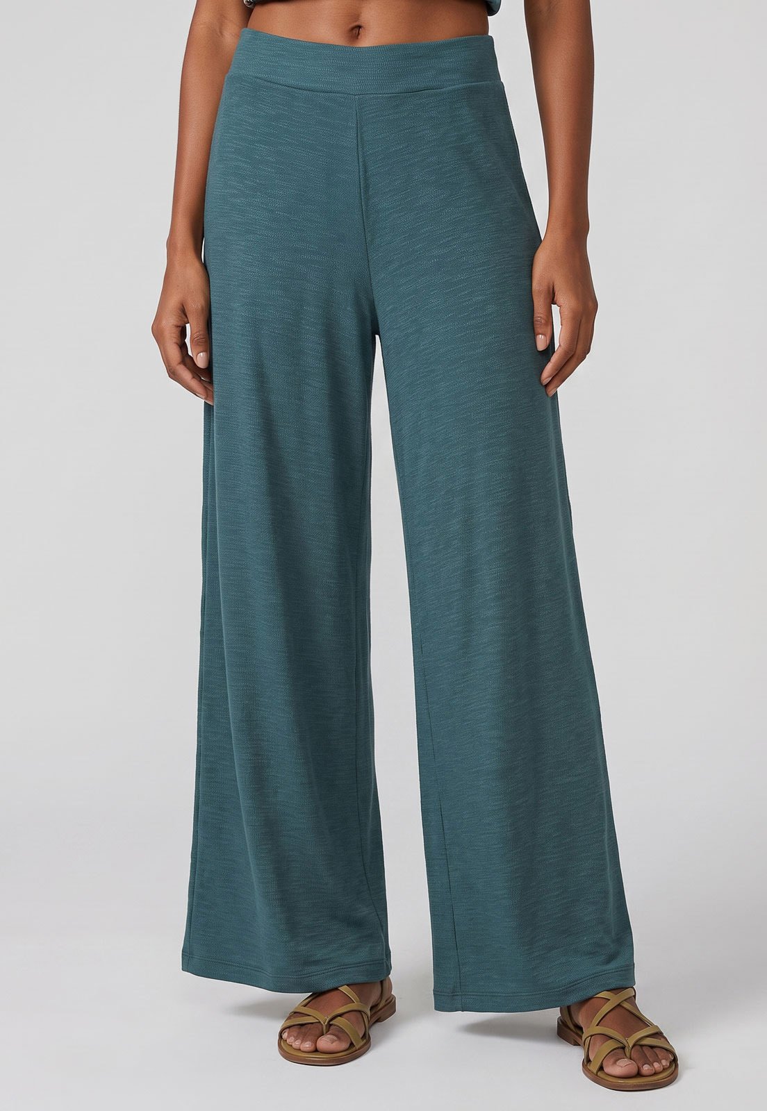 Calça Feminina Lez a Lez Canelada Flame Verde
