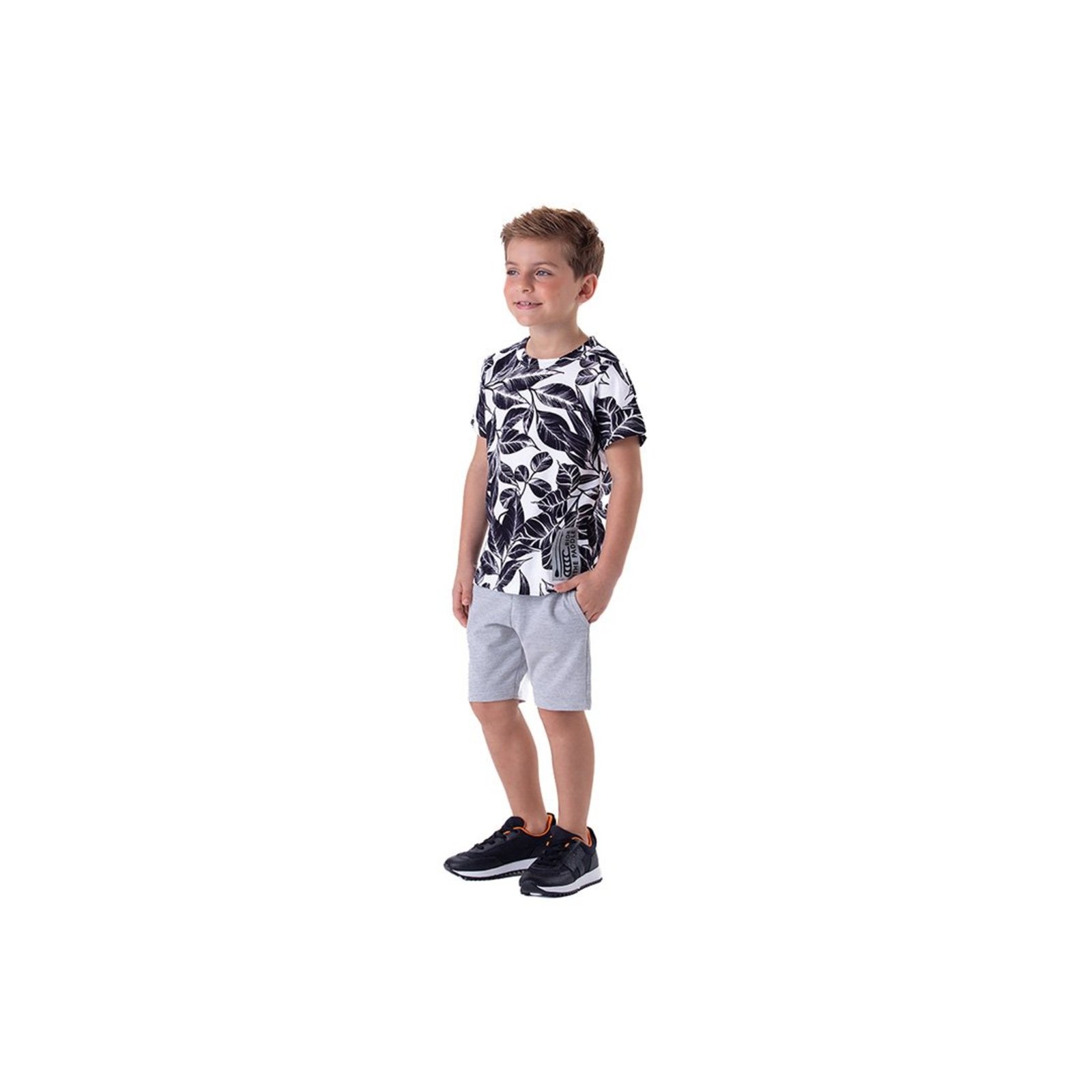 Infantil - Conjunto Curto Estampado Menino Marisol