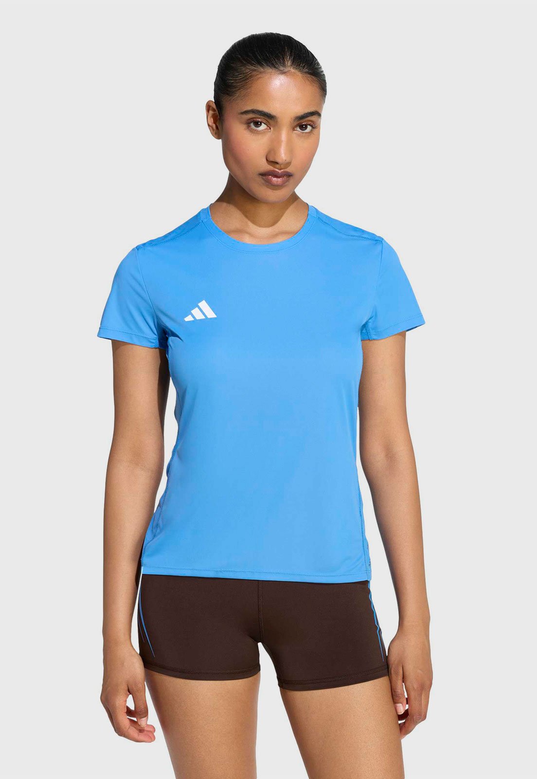 Camiseta Feminina adidas Performance Adizero E Azul