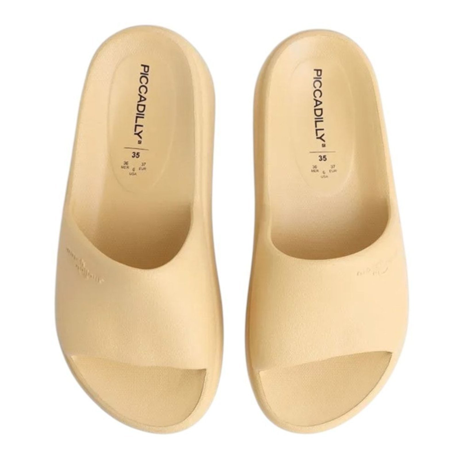 Chinelo Piccadilly Marshmallow Retrô 2000 Feminino – Amarelo – piccadilly