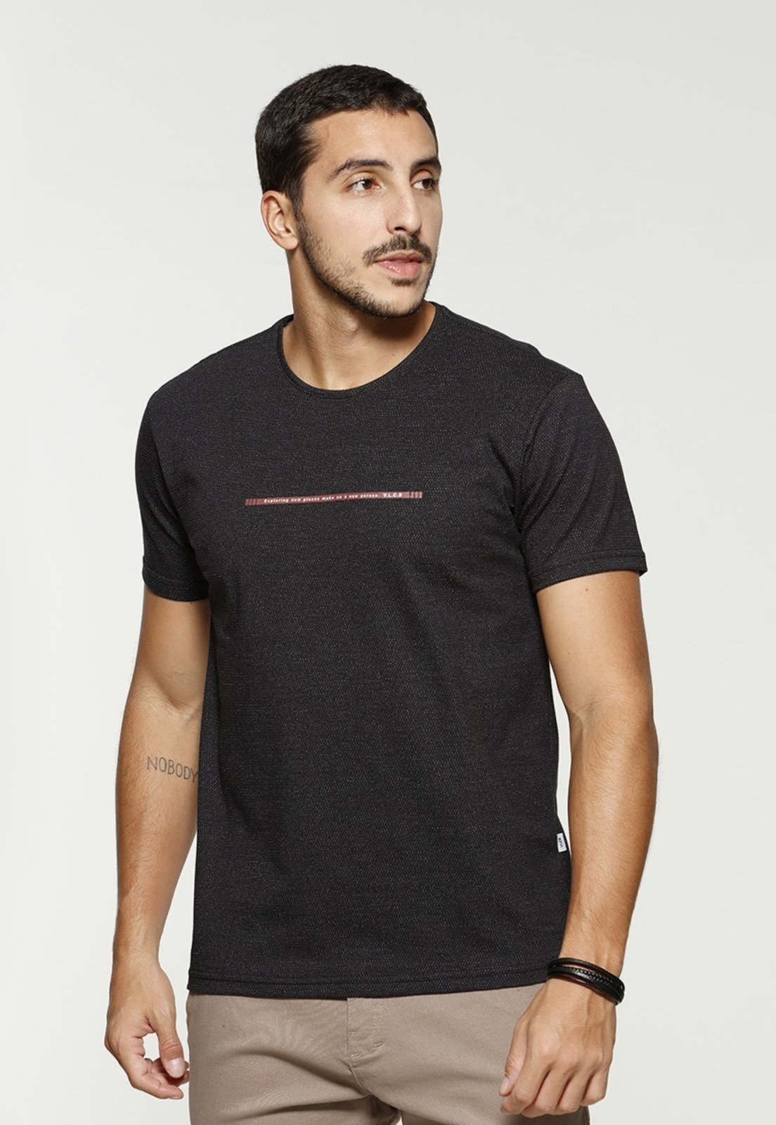 Camiseta Slim Fit Masculina VLCS