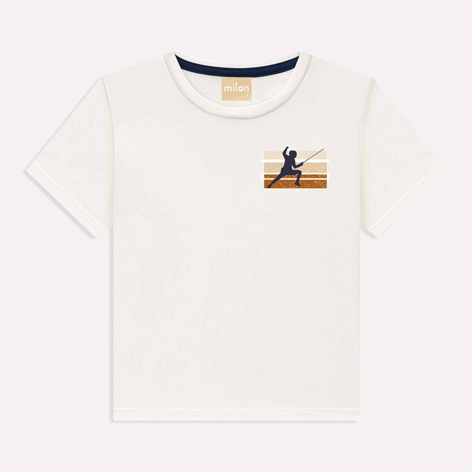 Infantil - Camiseta Menino Esgrima Milon