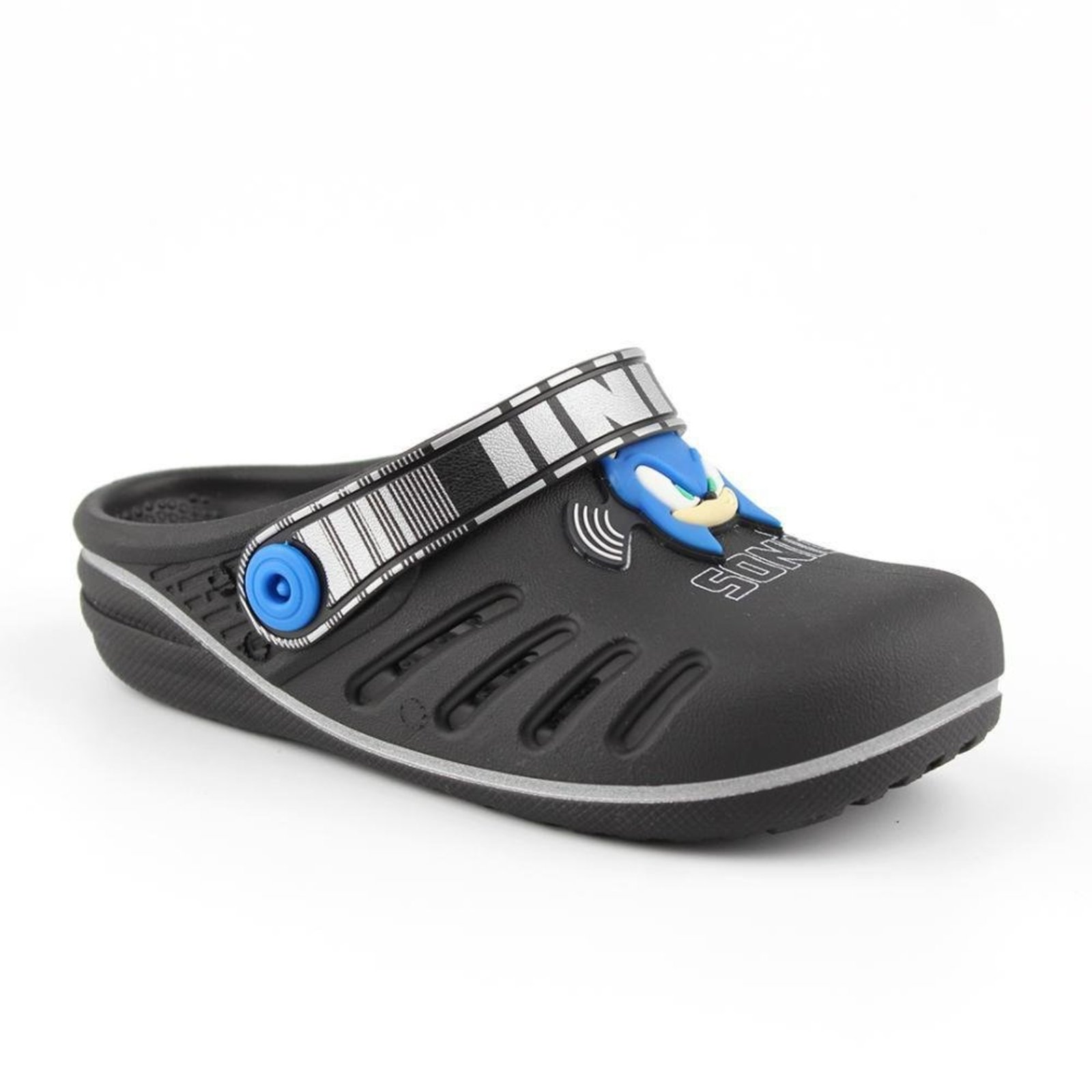 Infantil - Babuche Grendene Sonic Speed 22594 Grendene Preto