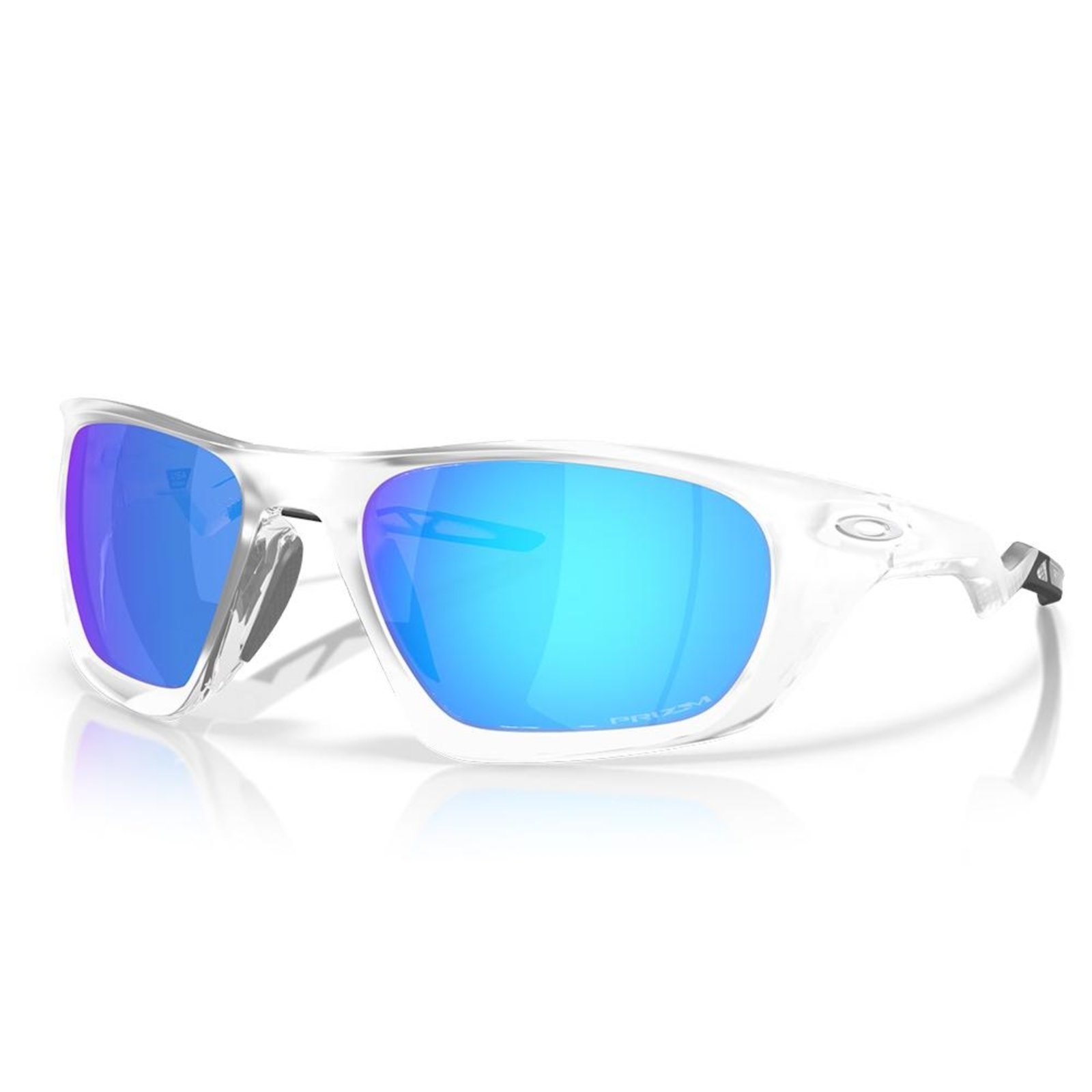 Óculos de Sol Oakley Lateralis Matte Clear Prizm Sapphire