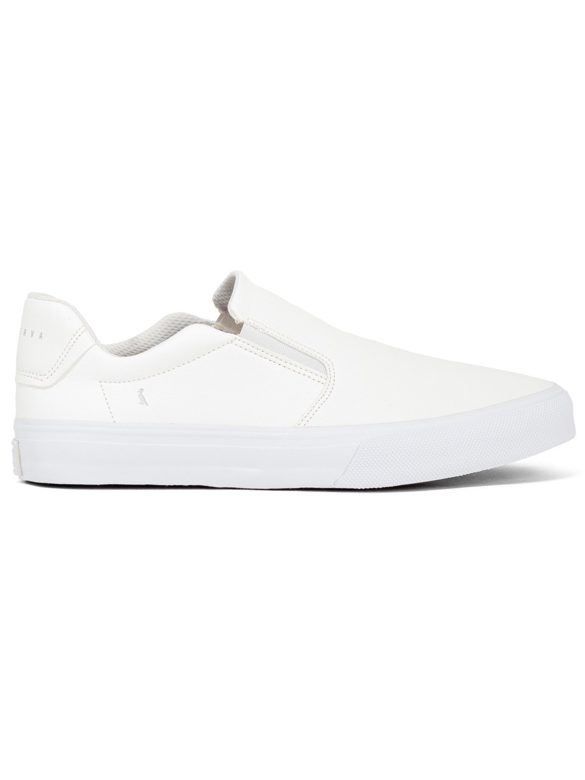 Tênis Masculino Slip On Reserva Go Casual Slip Holiday Elástico Confortável Branco