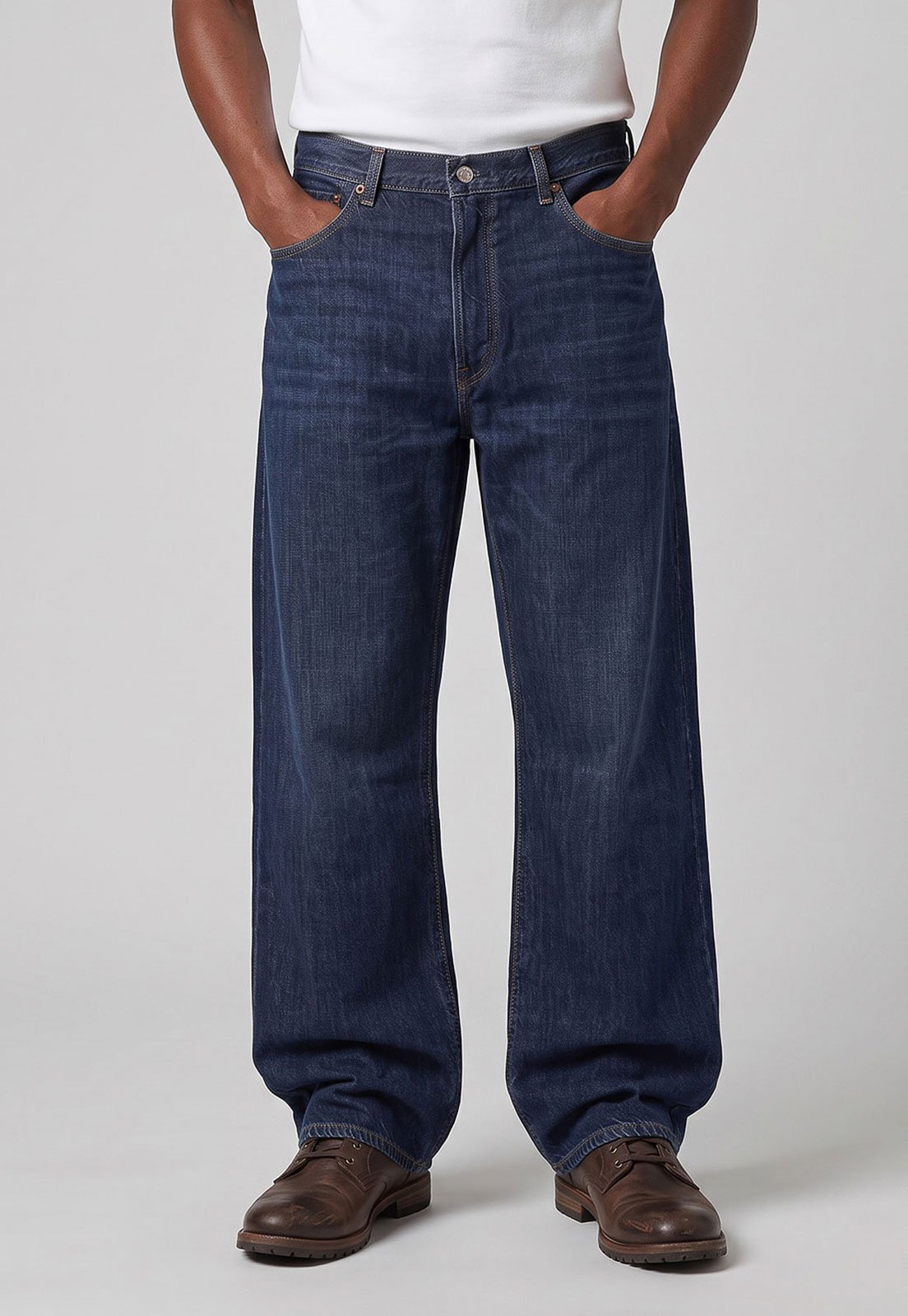 Calça Jeans Masculina Levis 555 Relaxed Straight Azul