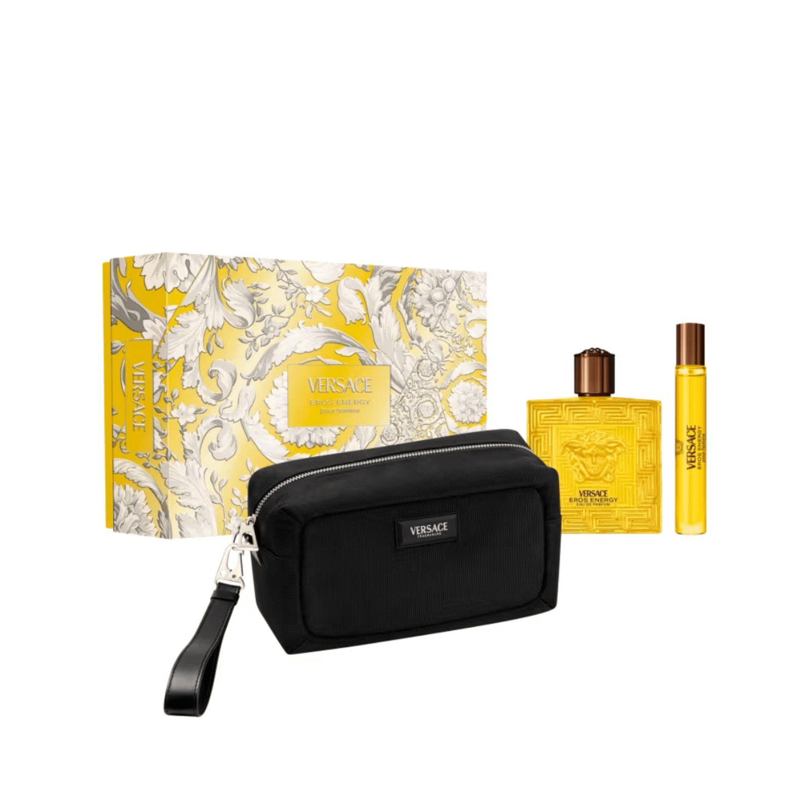 Coffret Versace Eros Energy + Travel Size + Necessaire