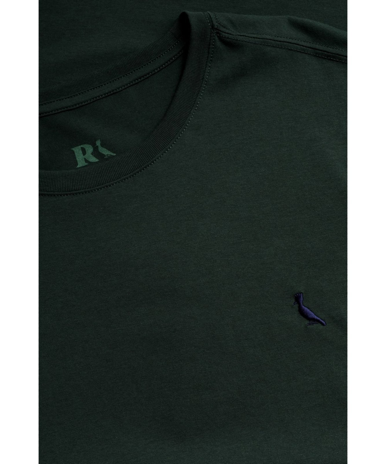 Vista 3 Camiseta Slim Algodão Peruano Reserva azul marinho Reserva azul marinho