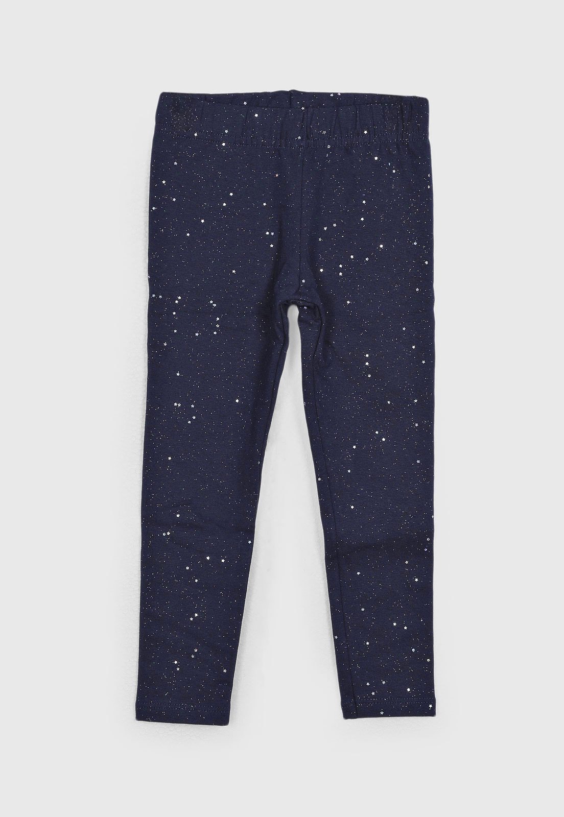 Infantil - Calça Legging Brandili Com Brilho Azul Escuro