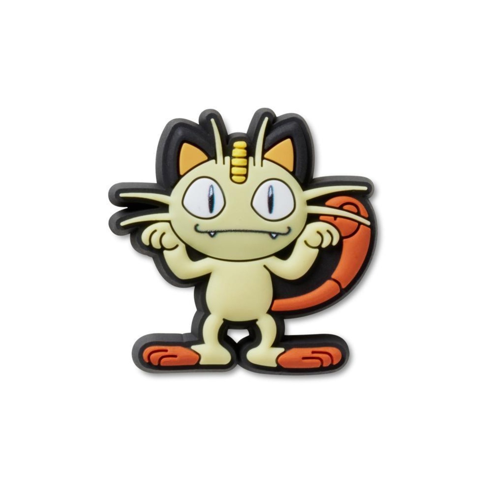 Vista 3 Infantil - Jibbitz™ pokemon meowth unico Crocs branco