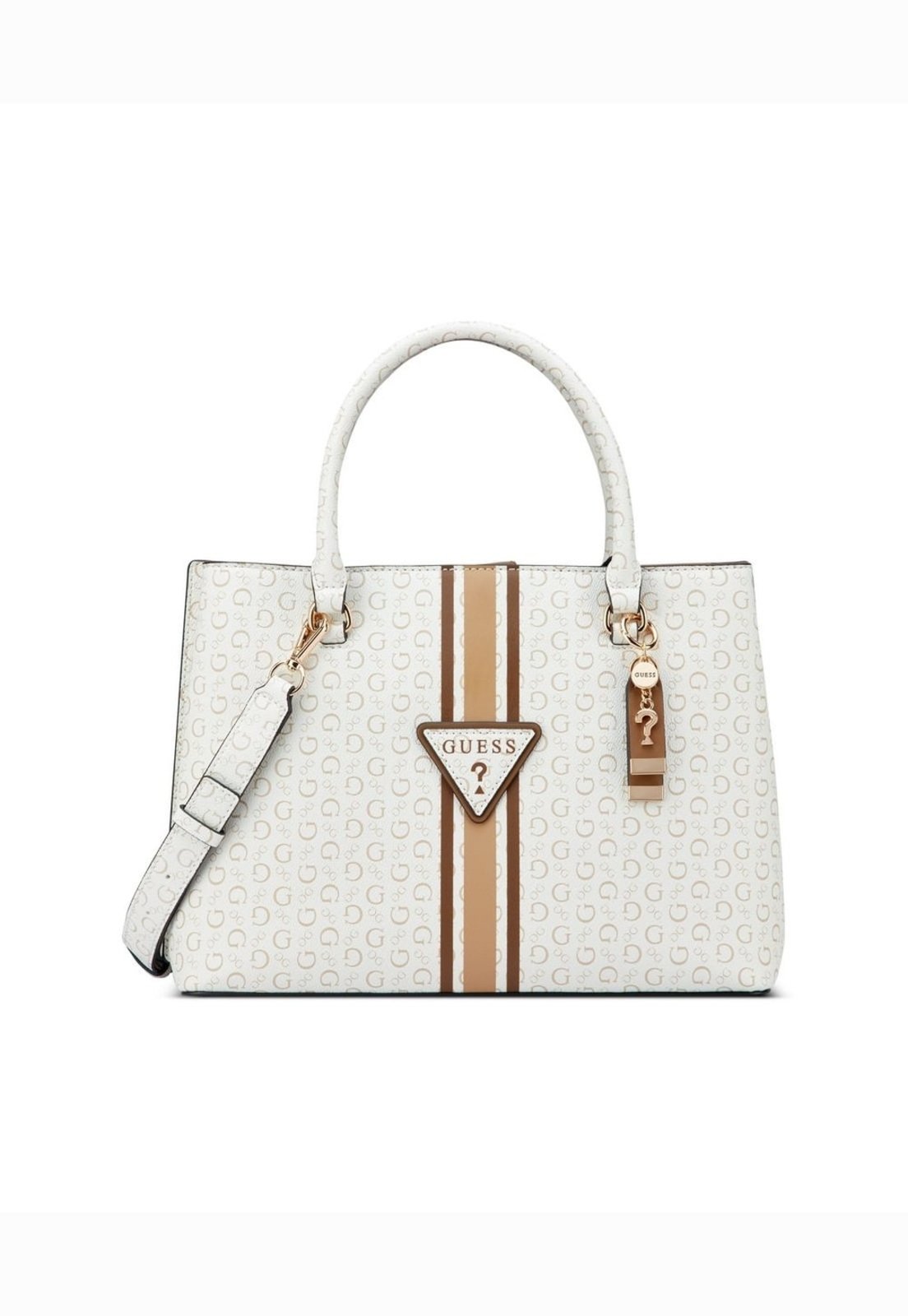 Bolsa Guess Tabitha Satchel Branco
