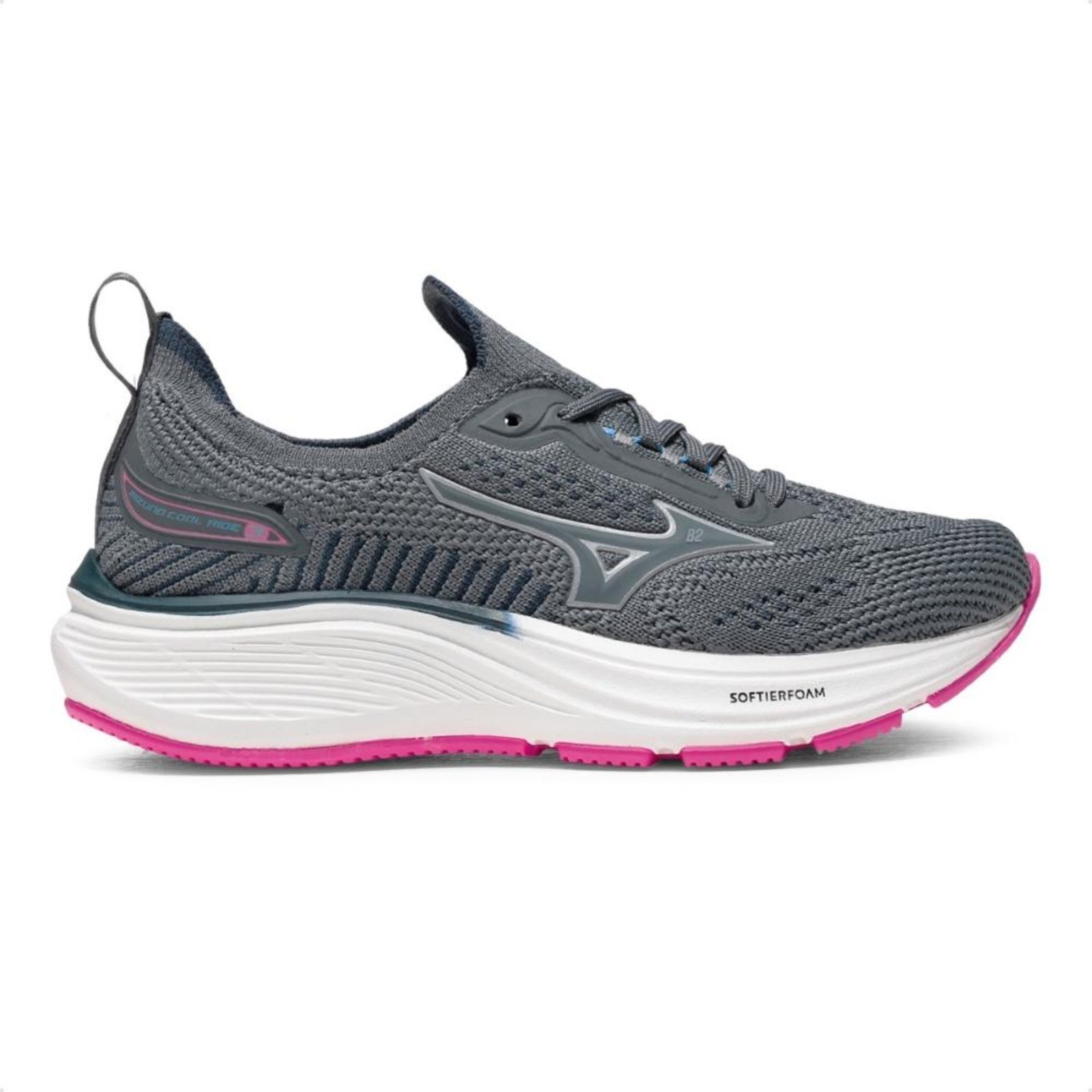 Infantil - Tênis Mizuno Cool Ride 3 Junior Unissex Cinza