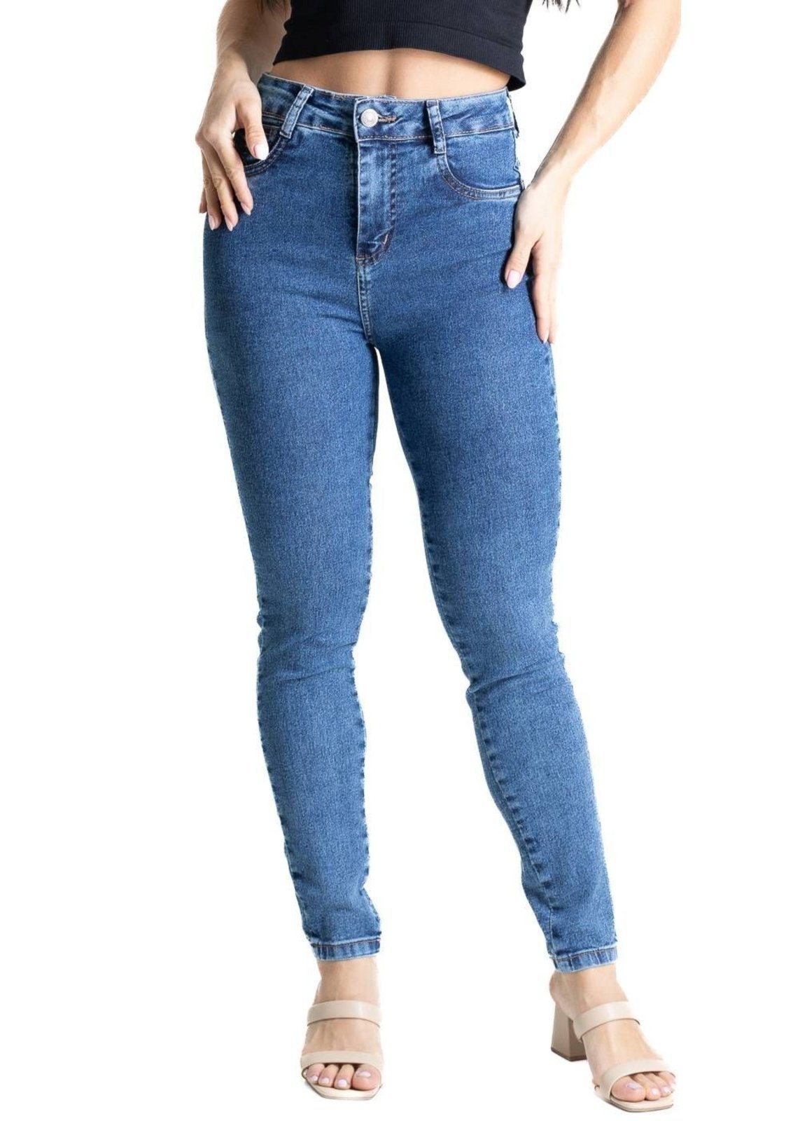 Calça Jeans Sawary Heart – 280633 – Azul – Sawary