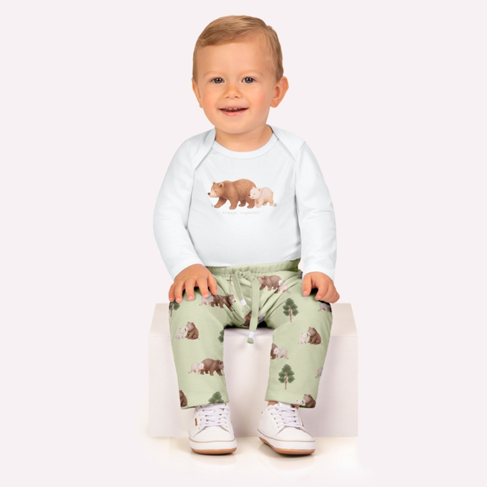 Infantil - Conjunto Menino Ursos Milon