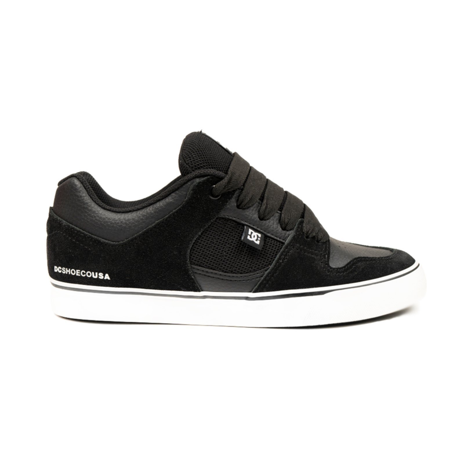 Tenis Dc Shoes Course XL - Black White Preto