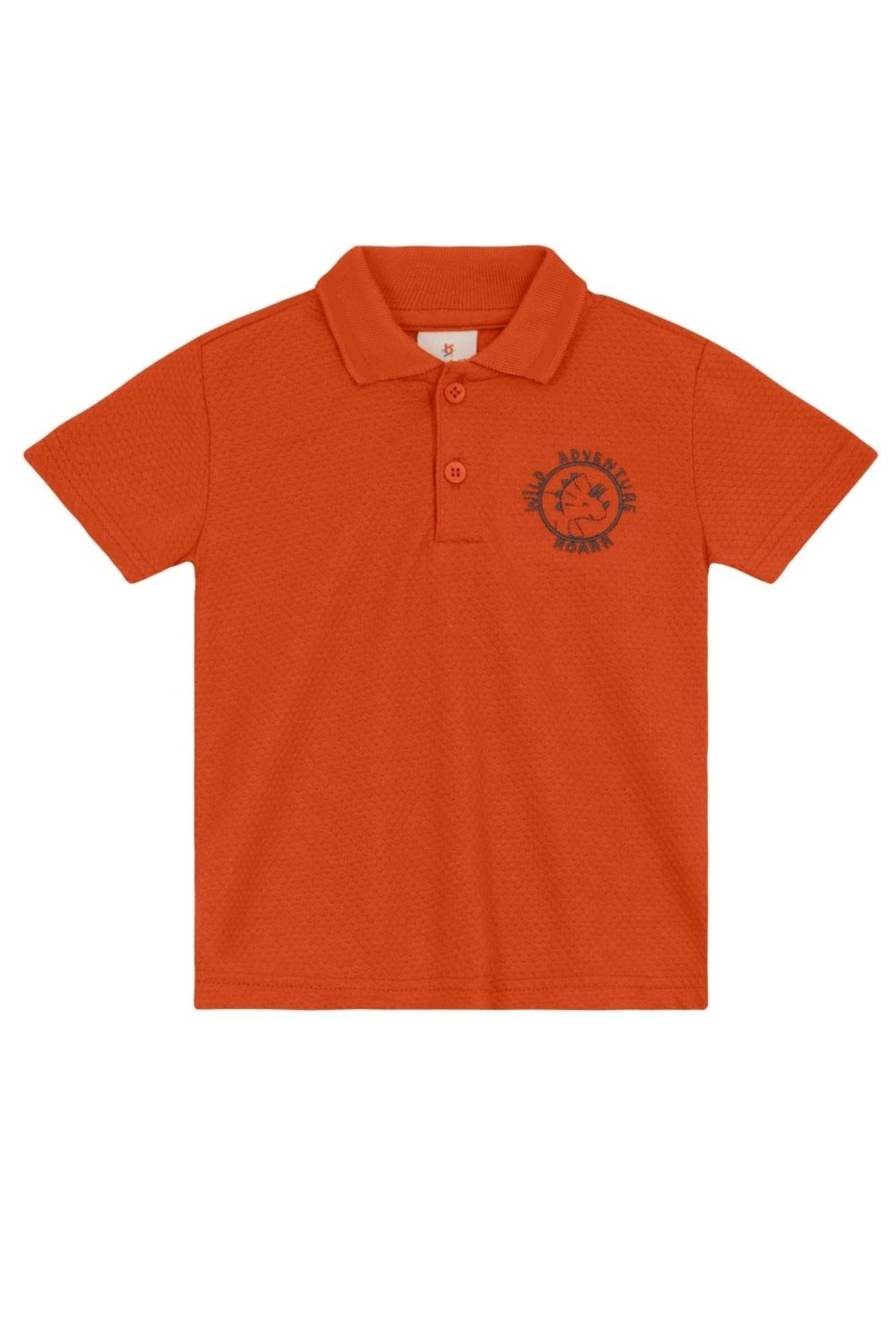 Infantil - Camisa polo menino com bordado Brandili