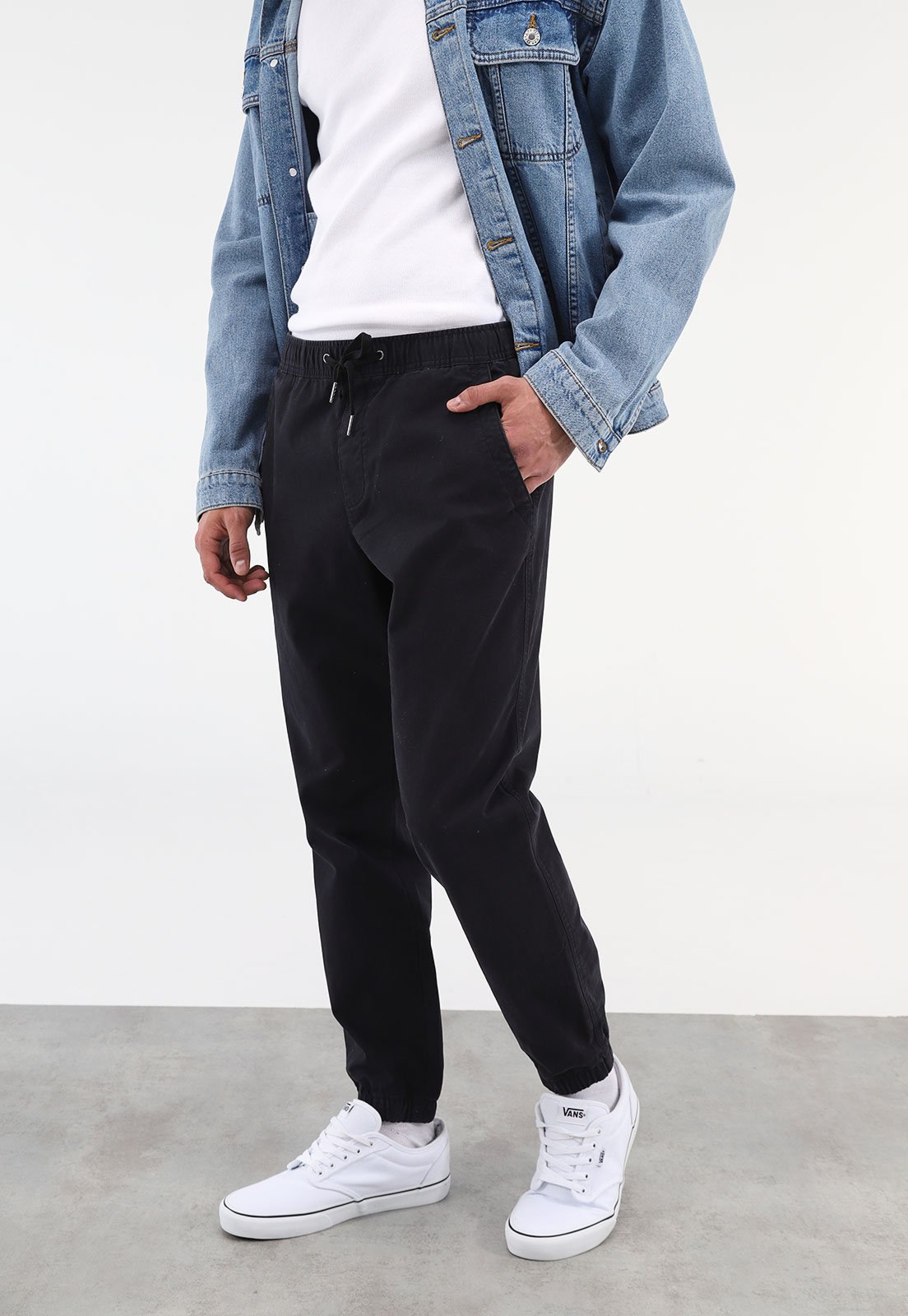 Calça GAP Jogger Pocket Preta
