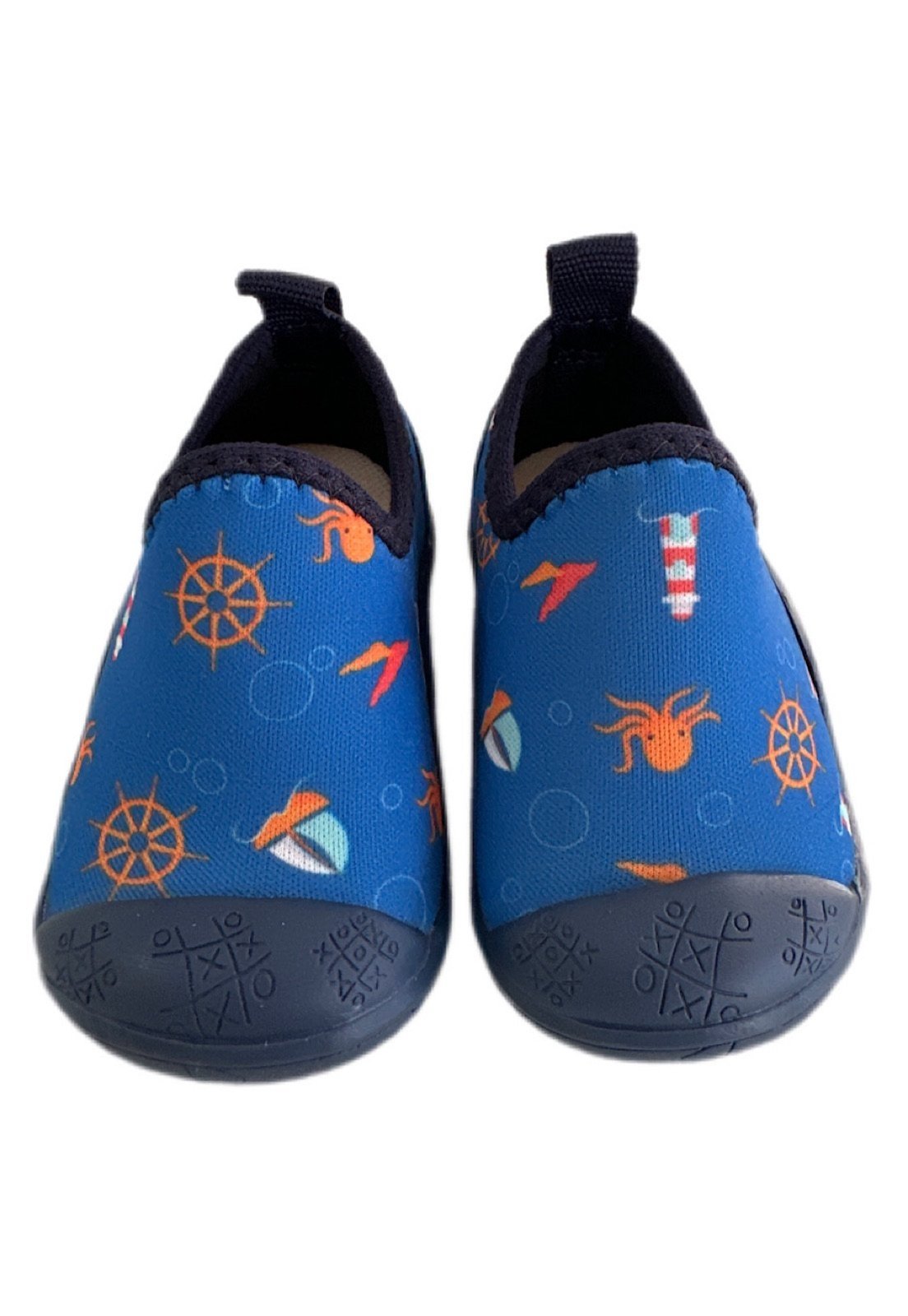 Vista 3 Infantil - Tenis meia calce facil Solzim para meninos com Polvo SOLZIM CALÇADOS azul SOLZIM CALÇADOS azul