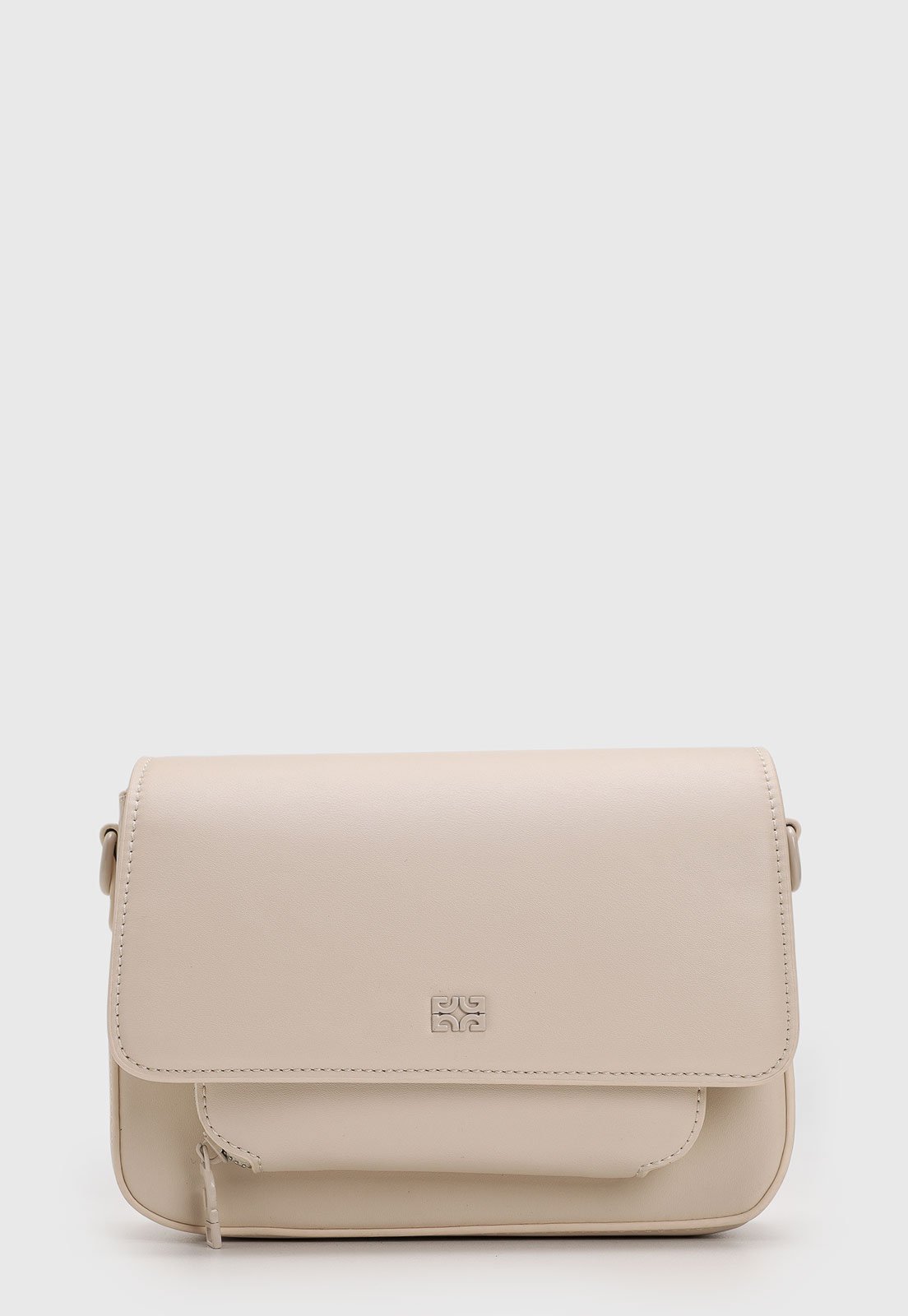 Bolsa Transversal Feminina Degalls Alça Removível Off-White