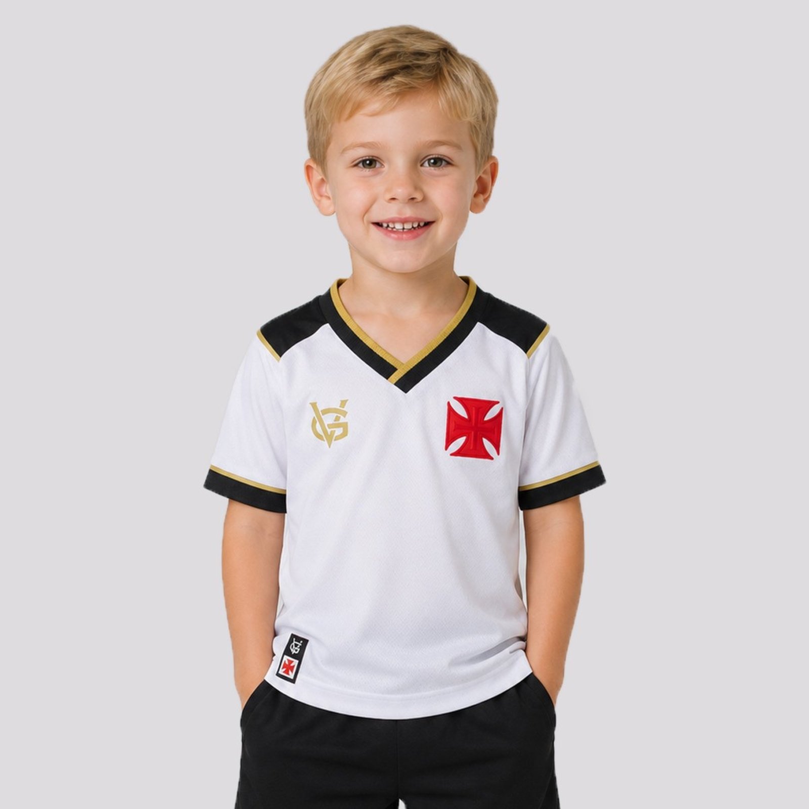 Camisa Vasco Nobre Cruz Branca
