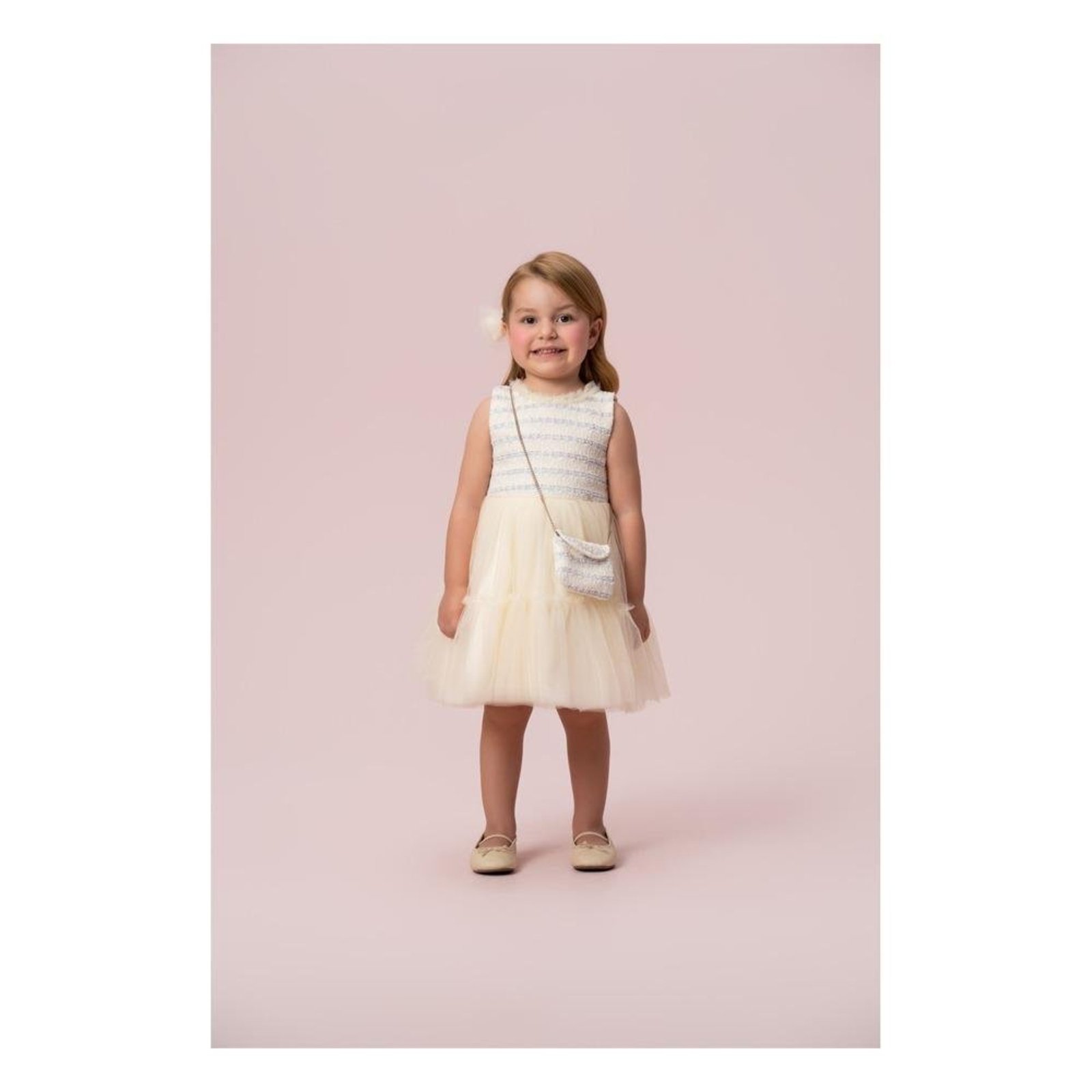 Infantil - Vestido Menina Festa Petit Cherie 1 Rosa