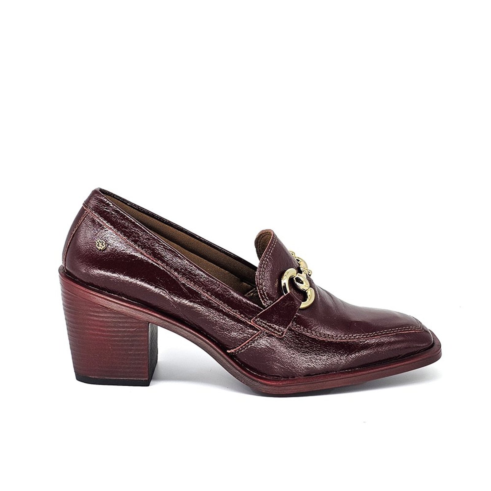KSS005V SAPATO C/ BRIDÁO KAREN ESSENCE - COURO VNZ WINE