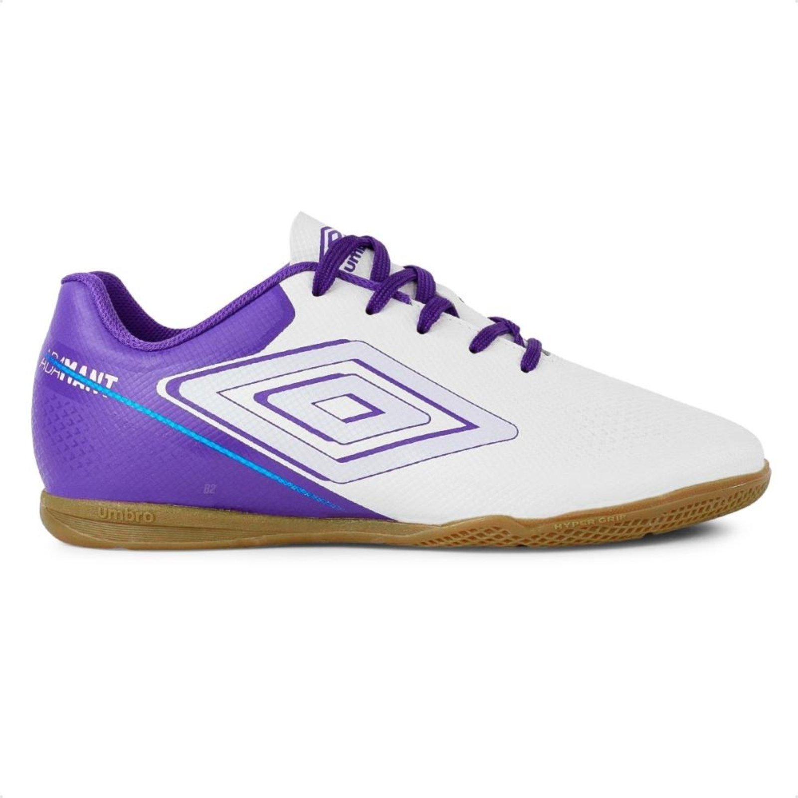 Chuteira Futsal Umbro Adamant Top Speed Jr Branco