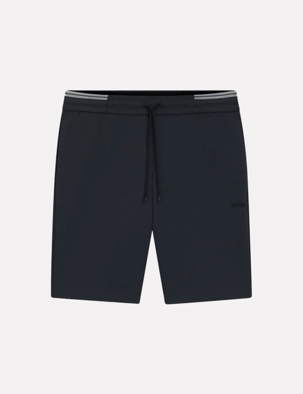Vista 3 Bermuda Hugo Boss Masculina Regular Moletom Zone azul marinho Hugo Boss azul marinho