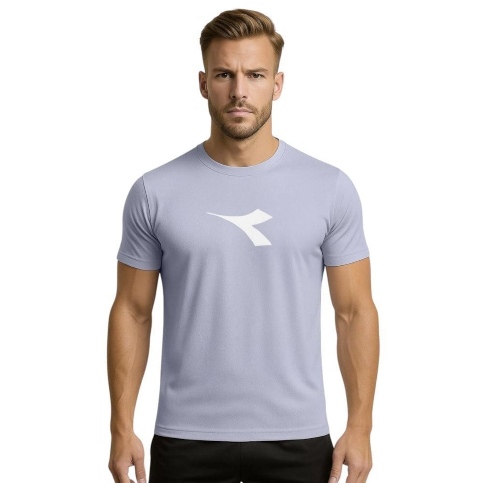 Camiseta Diadora Big Logo Masculina - Cinza - diadora