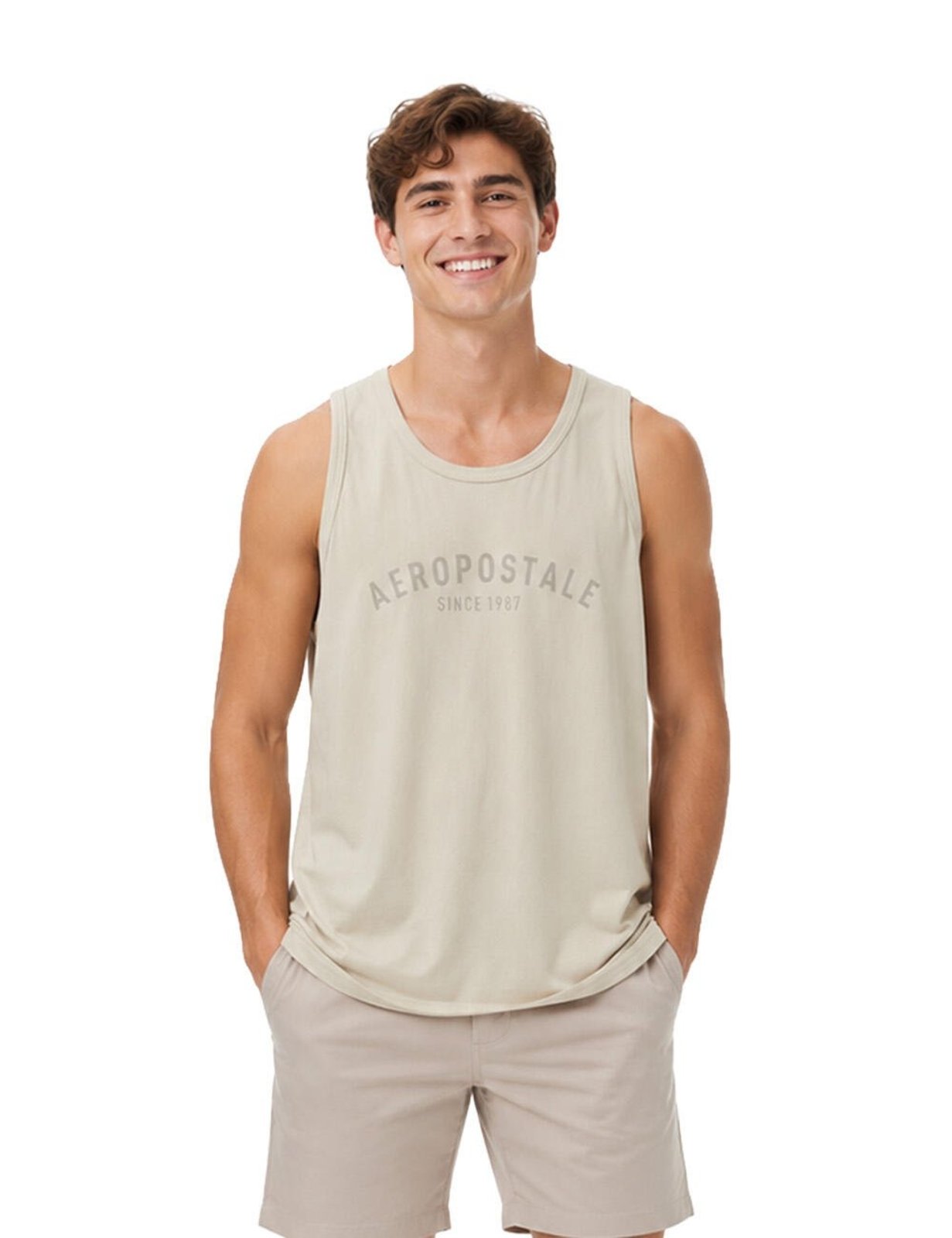 Regata Masculina Silkada Aéropostale 87133104-1 Off-White