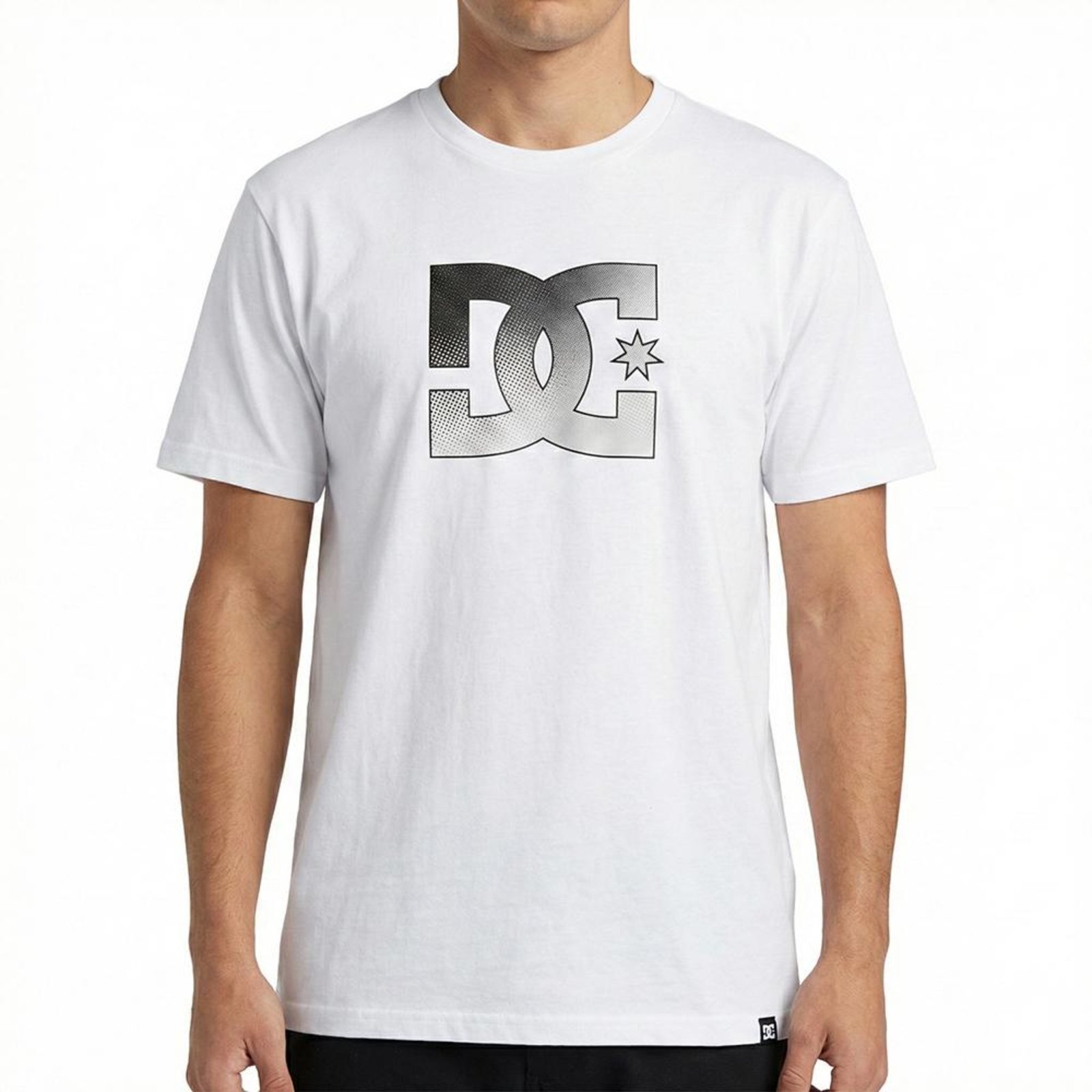 Camiseta DC Shoes DC Star Reflective Colors SM26 Branco