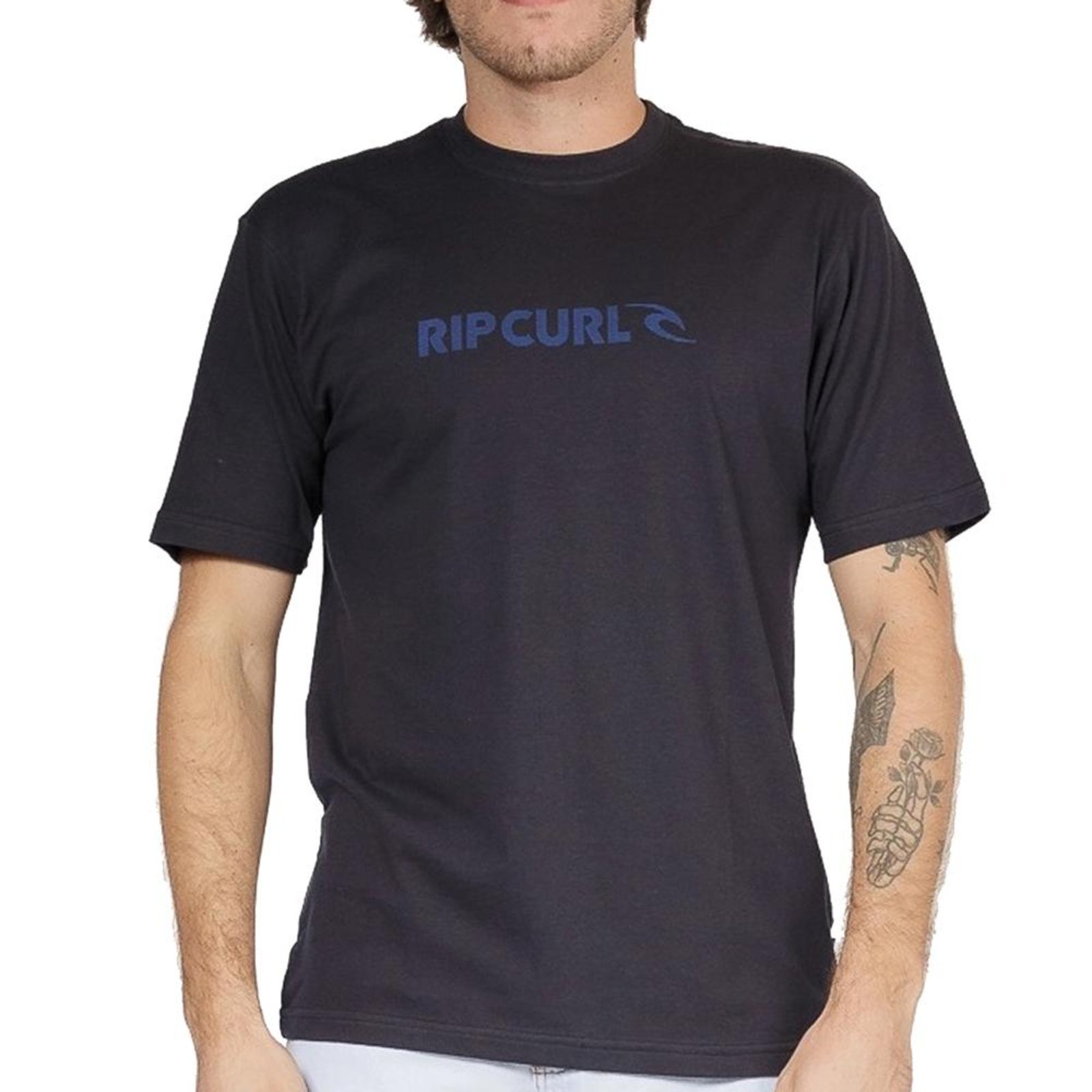 Camiseta Rip Curl New Icon Sphere SM26 Washed Black