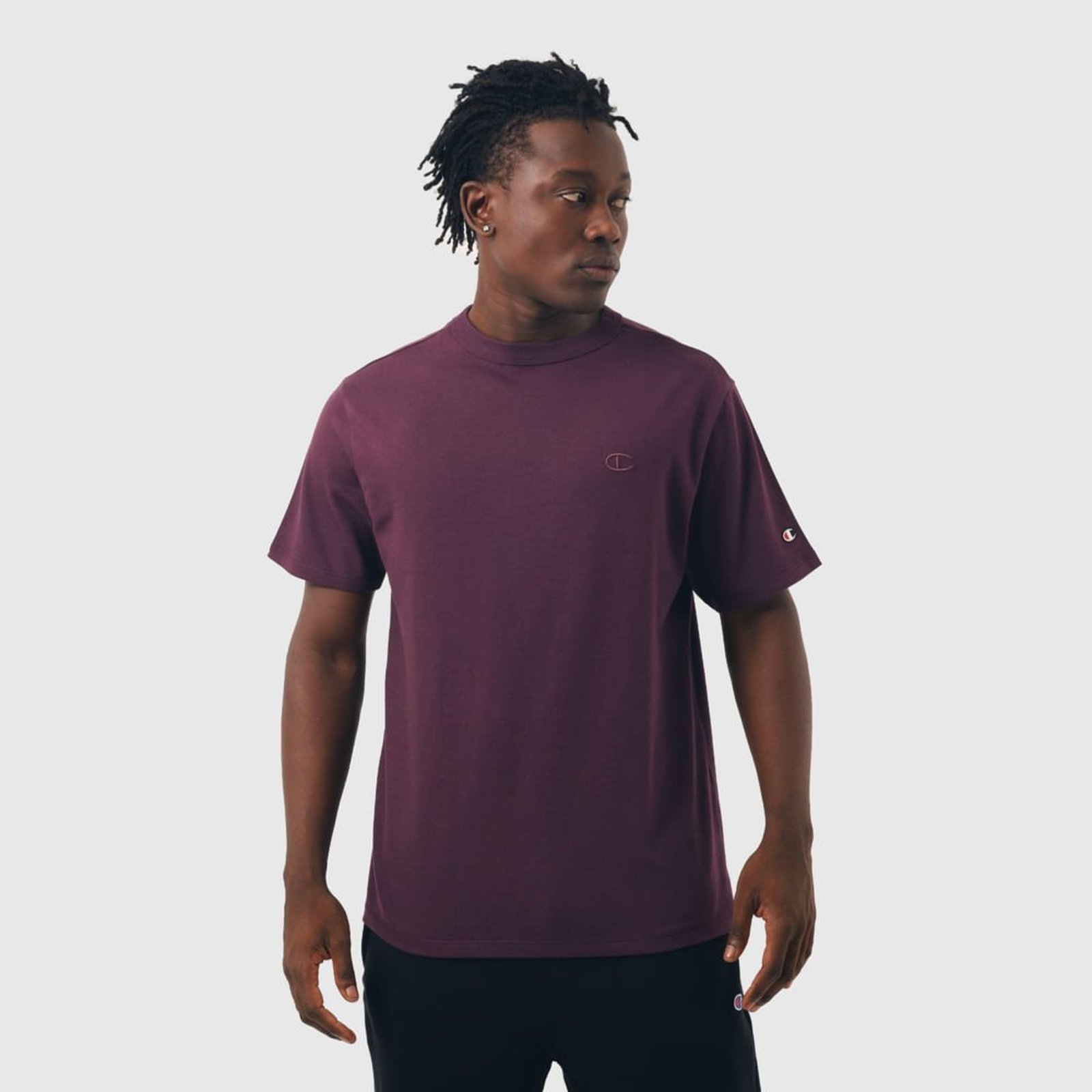 Camiseta Champion Life C Logo Tonal Emb