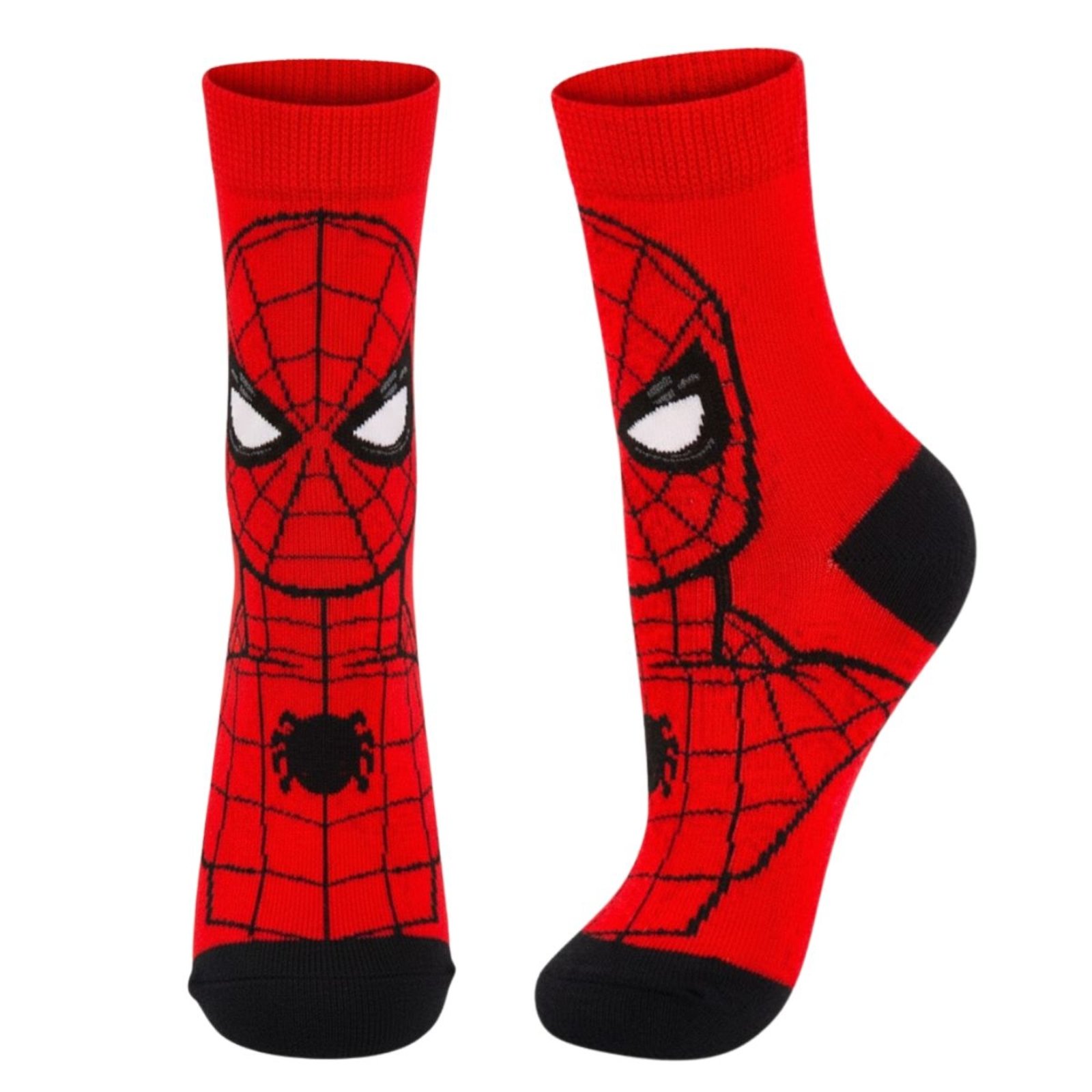 Meias Homem-Aranha Cano Médio Lupo