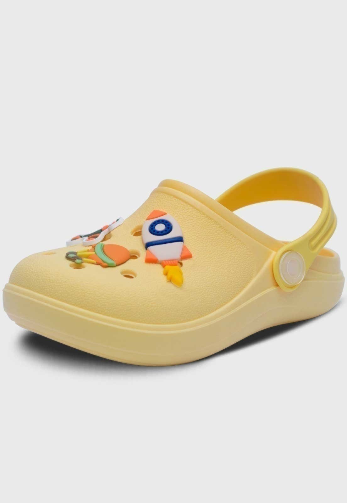 Infantil – Babuche Pópidi Aéreo Amarelo