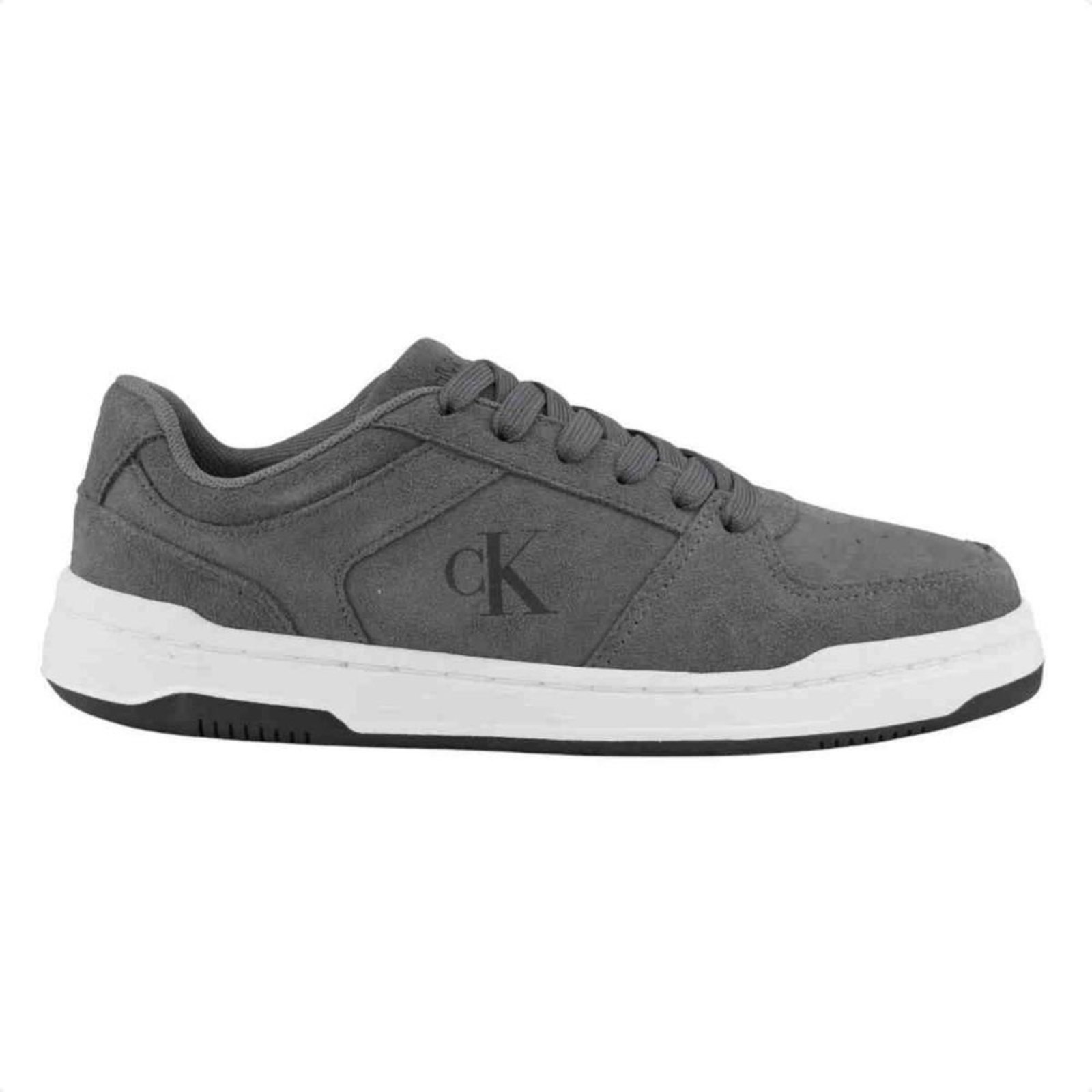 Sapatenis Masculino Calvin Klein Court Cinza
