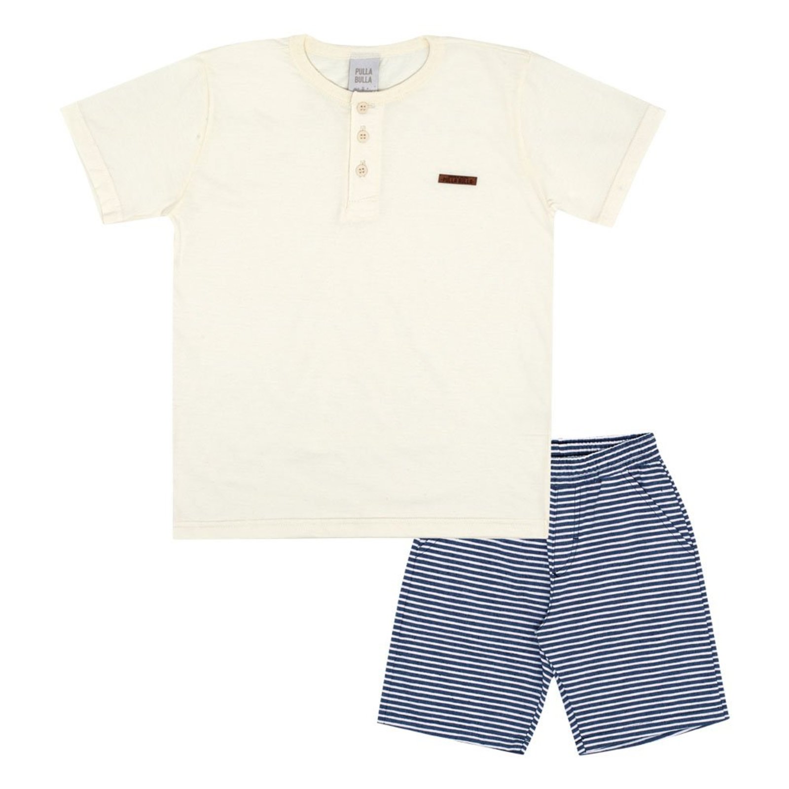 Infantil - Conjunto Menino - Off White - 50781-1271 Bege
