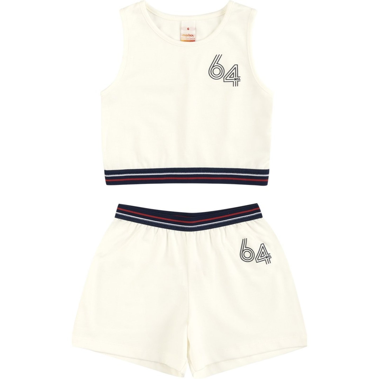 Infantil - Conjunto Curto Sport Menina Marisol