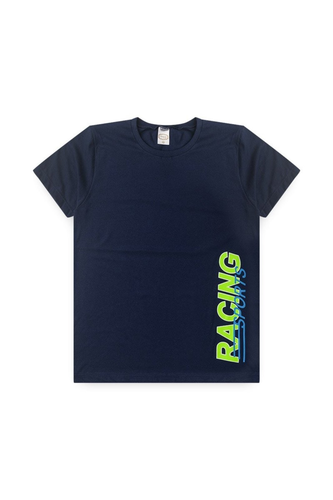 Infantil - Camiseta Meia Malha Juvenil Masculina Racing