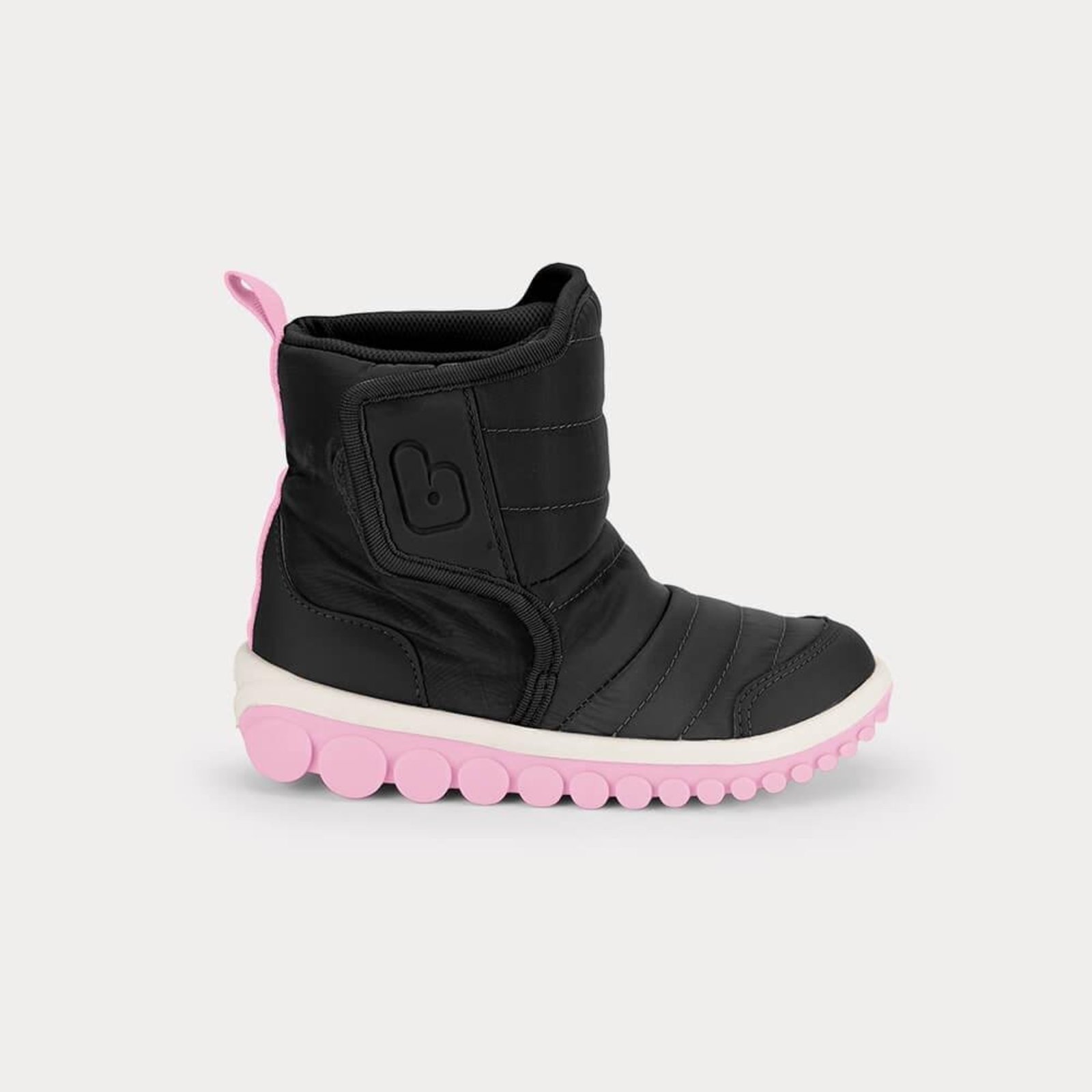 Infantil - Bota Bibi Roller 2.0 Drop Preta com Rosa 22