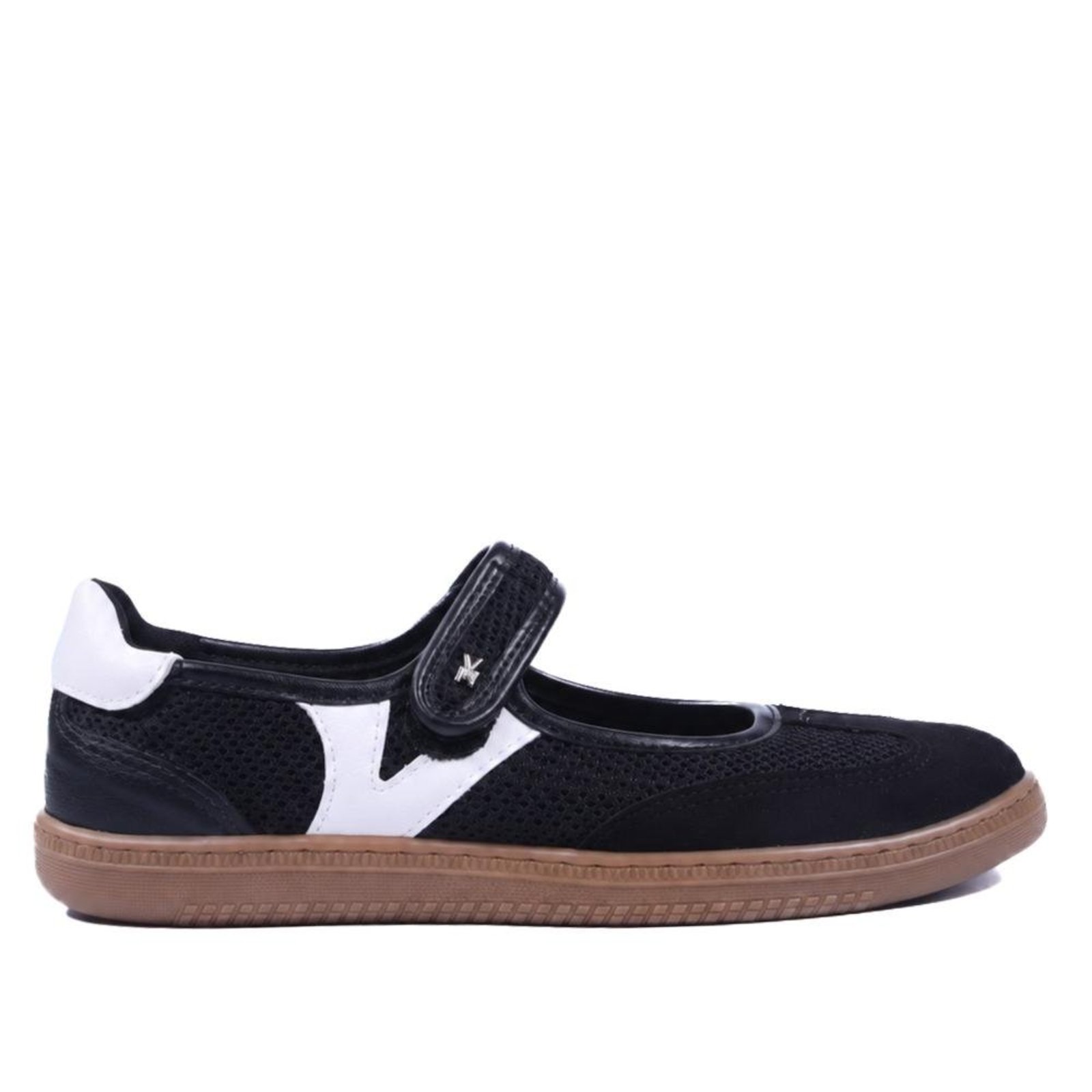 Tênis Sapatilha Feminino Casual Via Marte 129-019-06 Preto Incolor