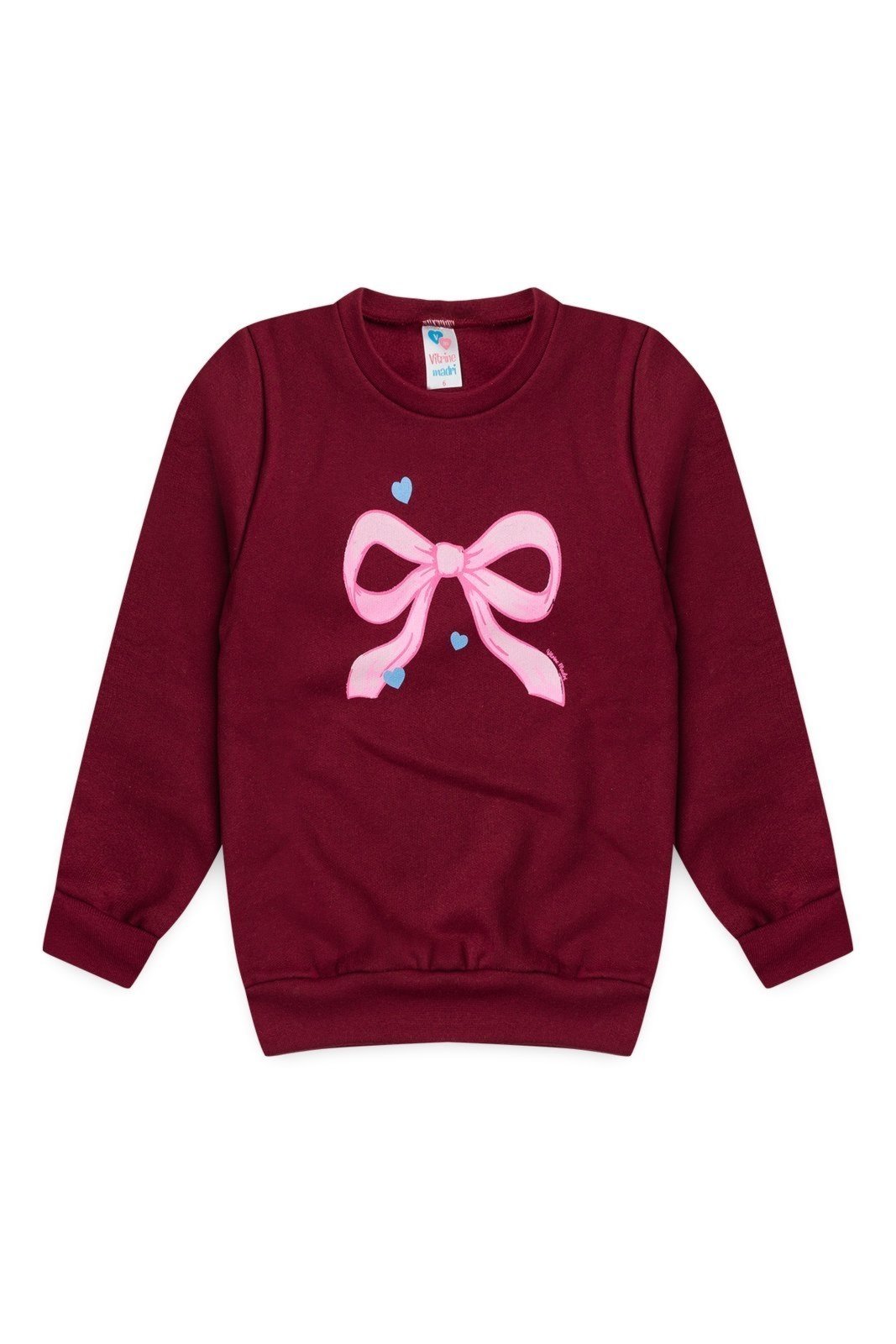 Infantil - Blusa Moletom Menina Pretty Bow