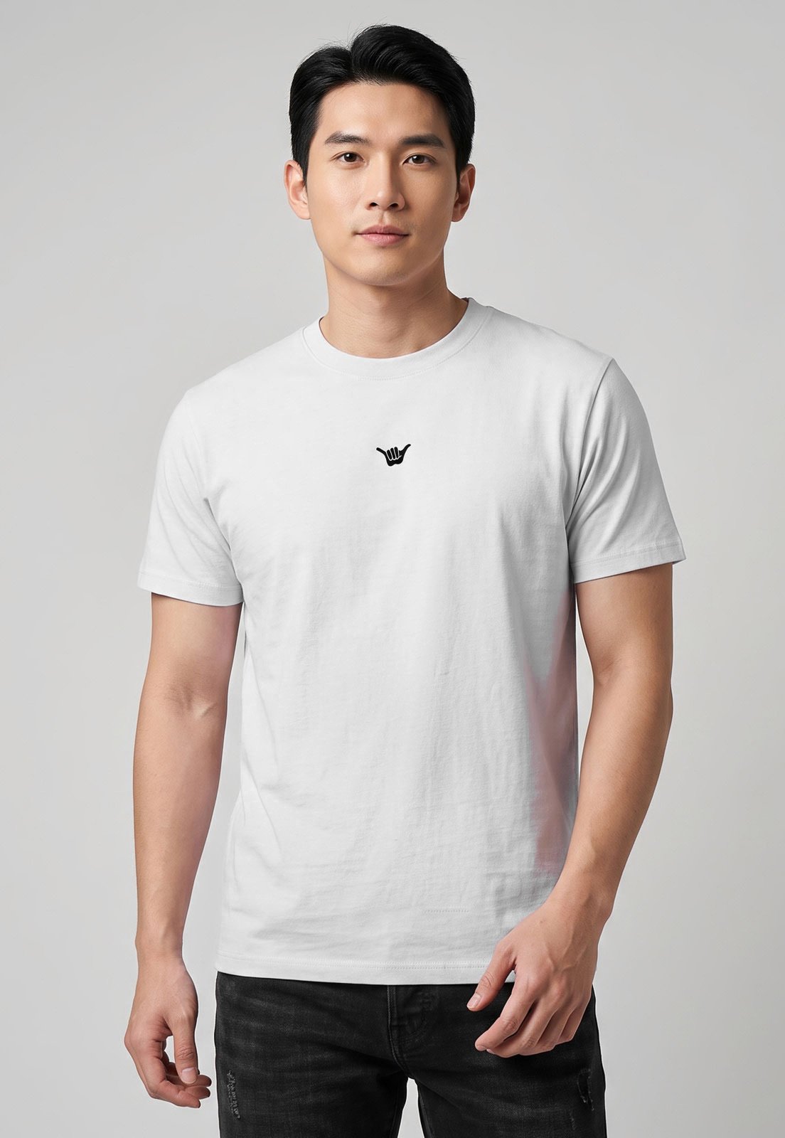 Camiseta Masculina Hang Loose Silk MC Loose Branca