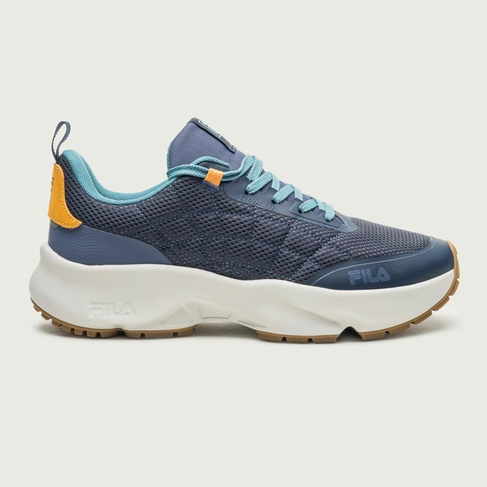 Tênis Fila Elevation Masculino F01L00115 Casual Urbano Azul